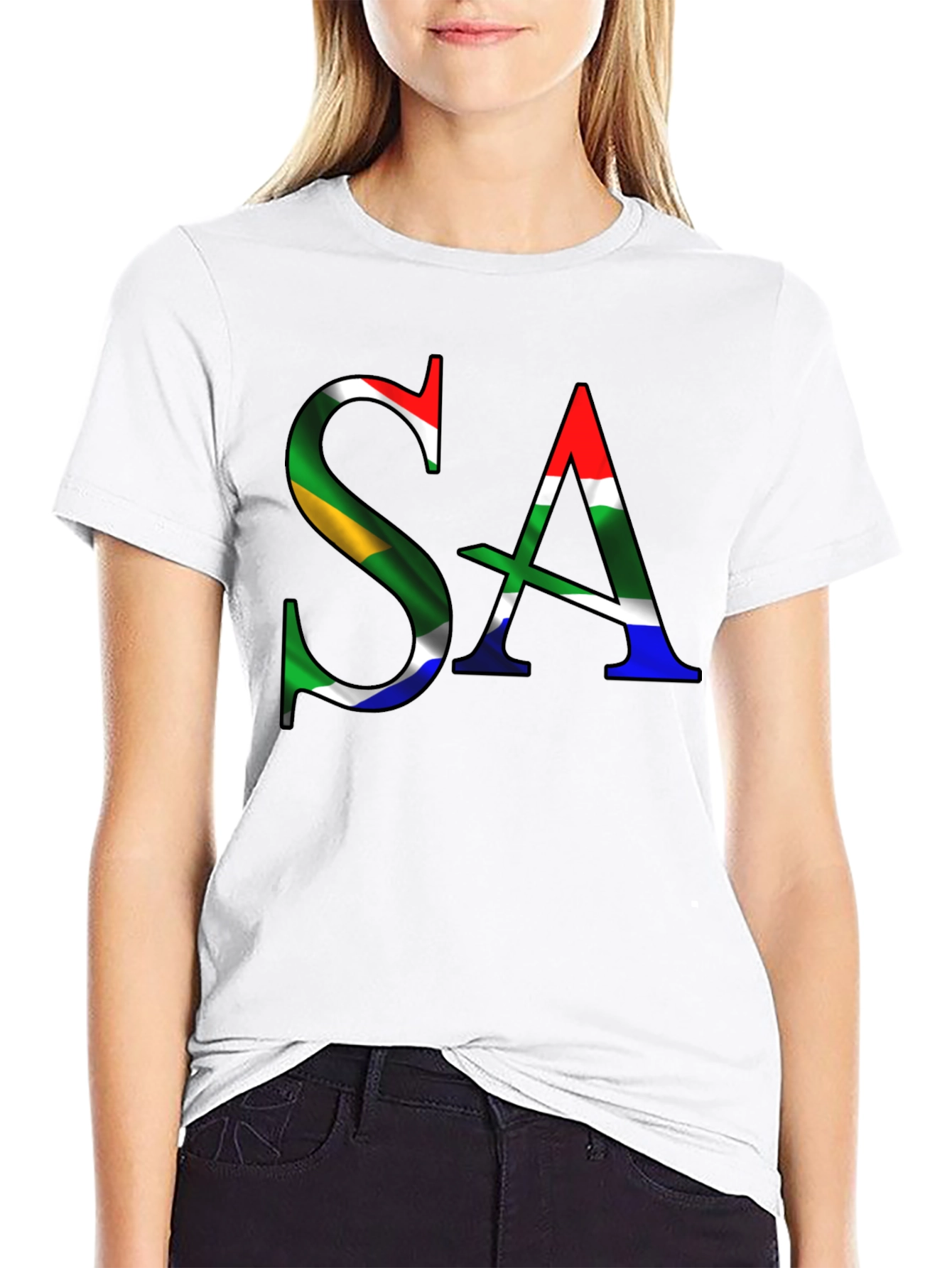 South Africa Flag Graphic Tee