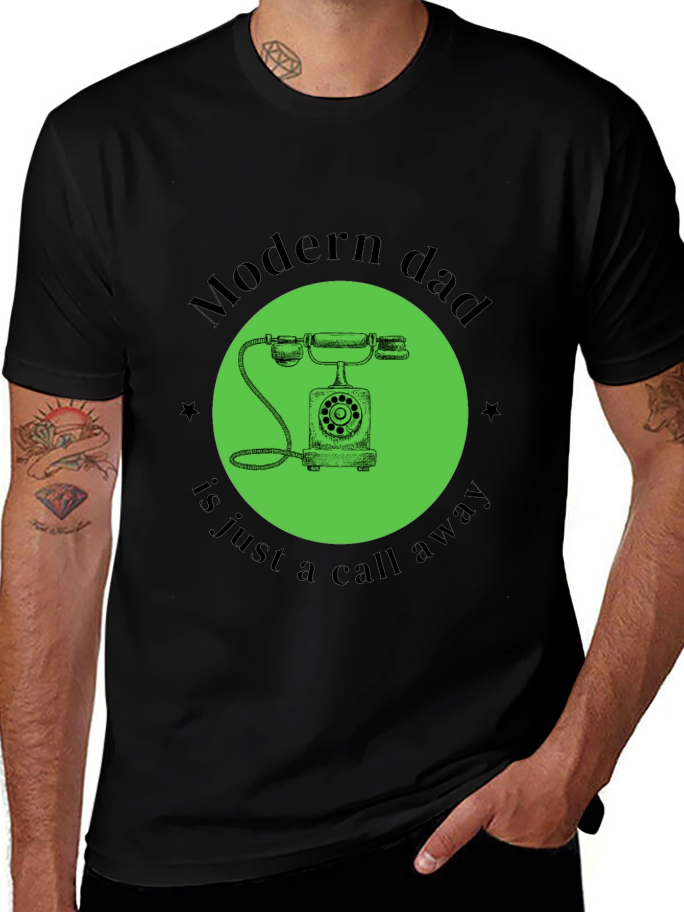 Modern Dad T-Shirt - Novelty Graphic Tee
