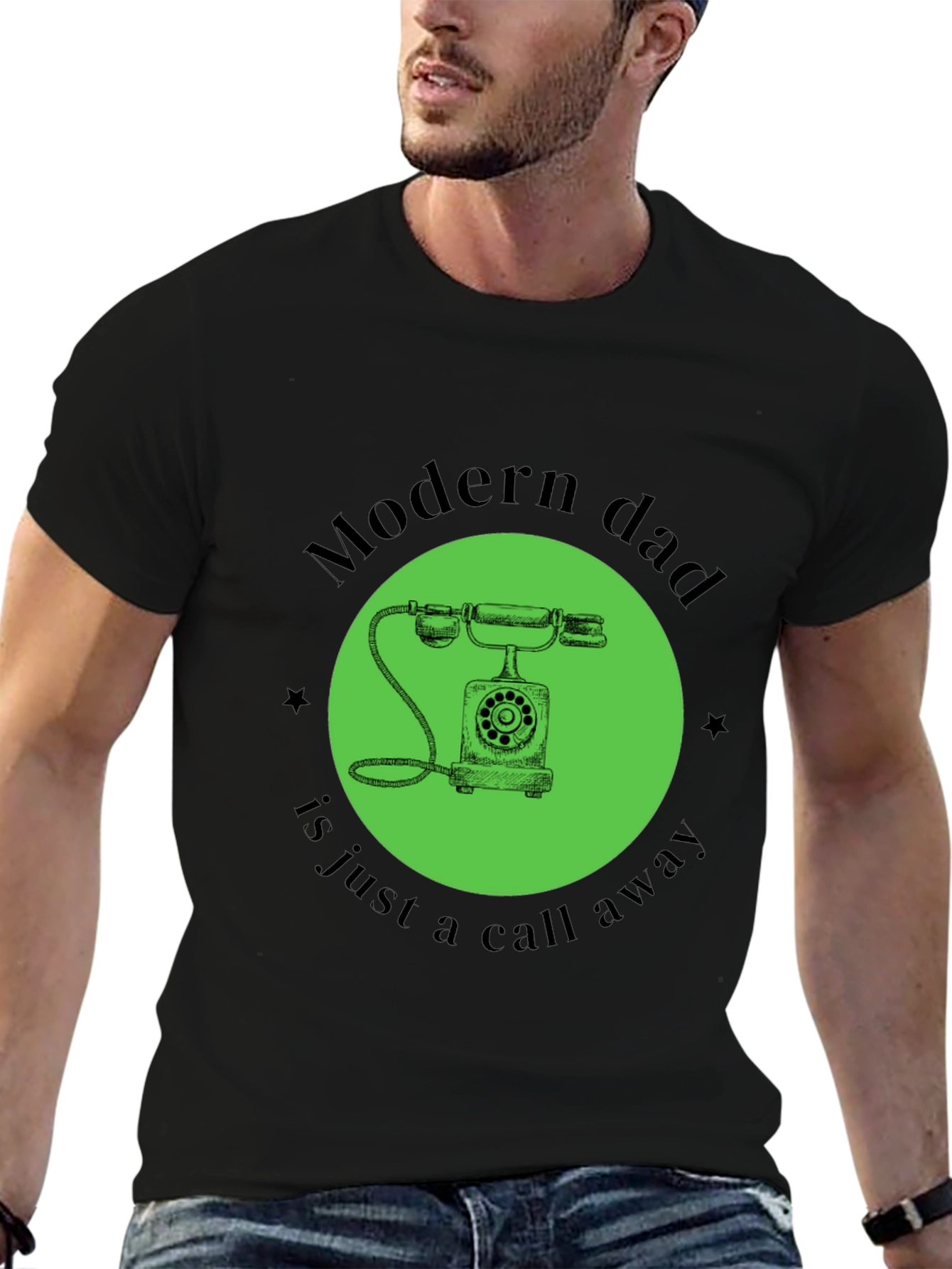 Modern Dad T-Shirt - Novelty Graphic Tee