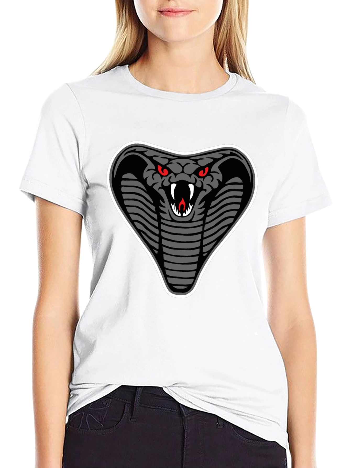 Cobra Graphic T-Shirt - Mens Black Tee