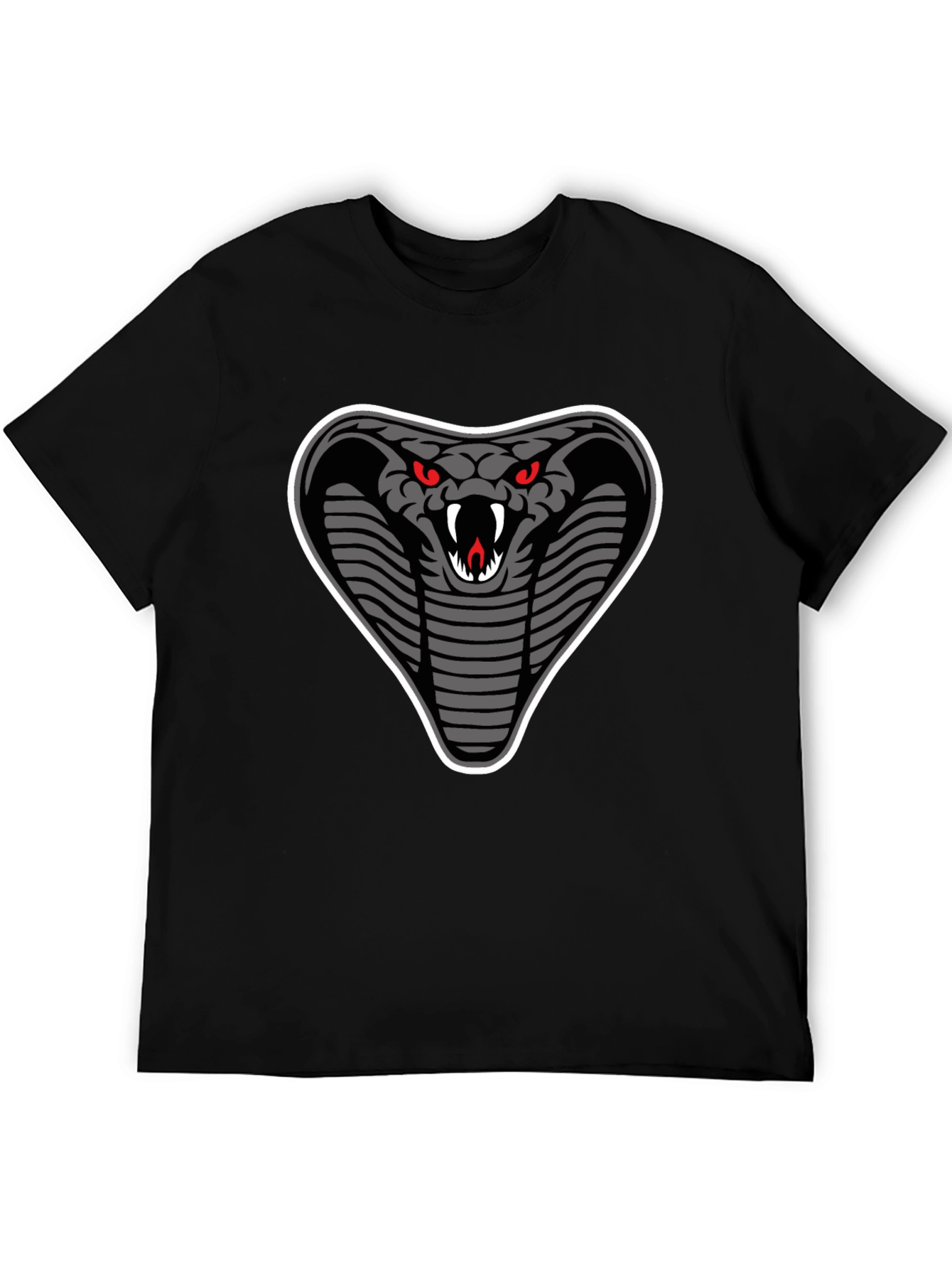 Cobra Graphic T-Shirt - Mens Black Tee
