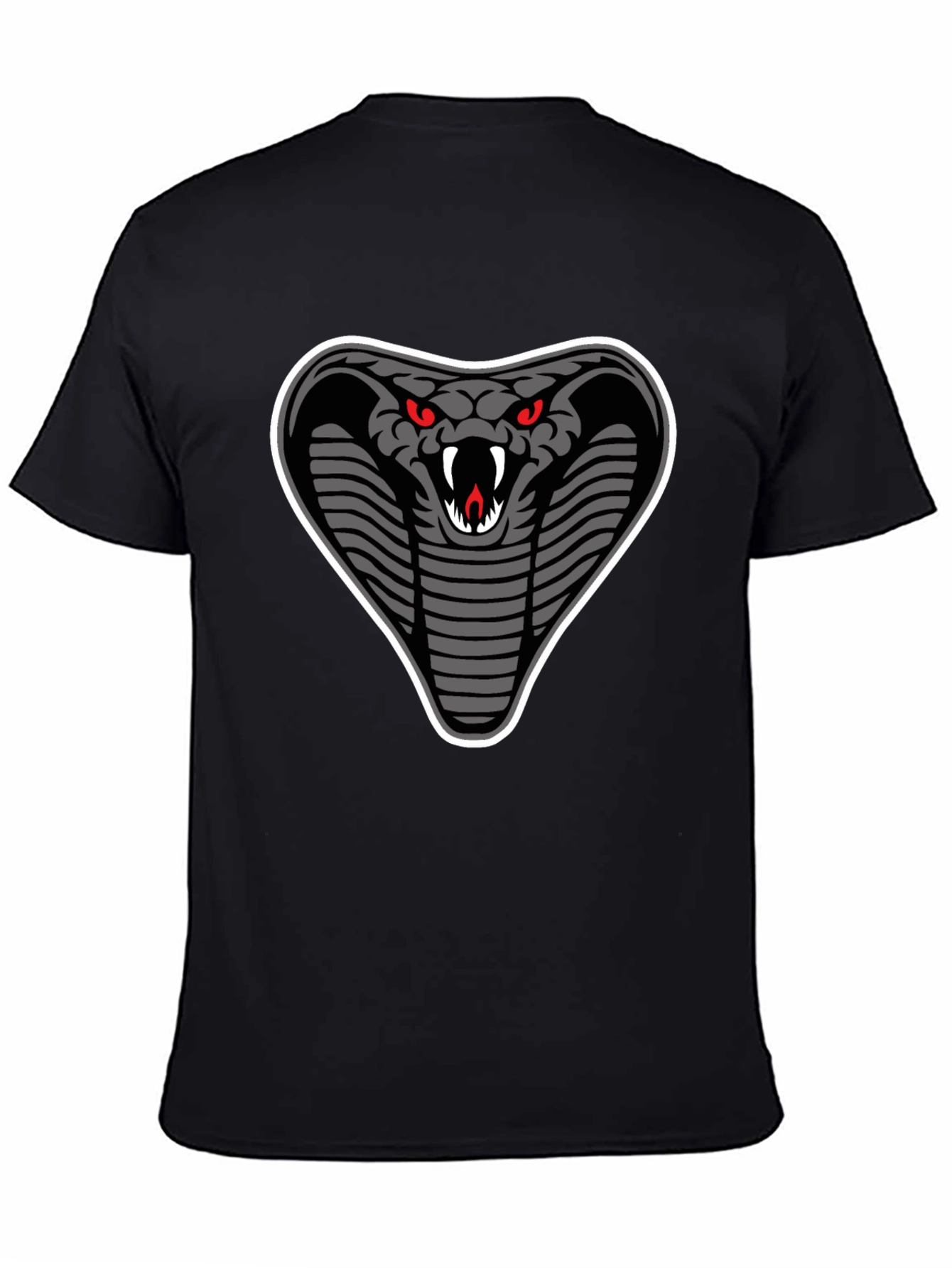 Cobra Graphic T-Shirt - Mens Black Tee