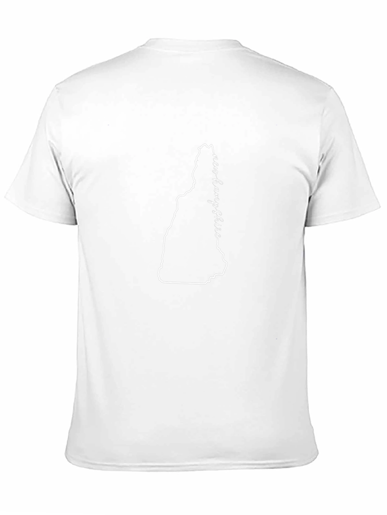 New Hampshire State Outline T-Shirt