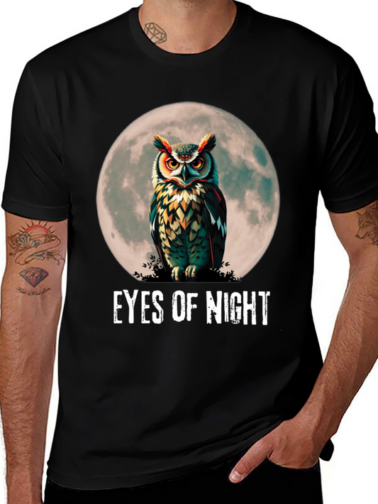 Eyes of Night Owl Graphic Tee