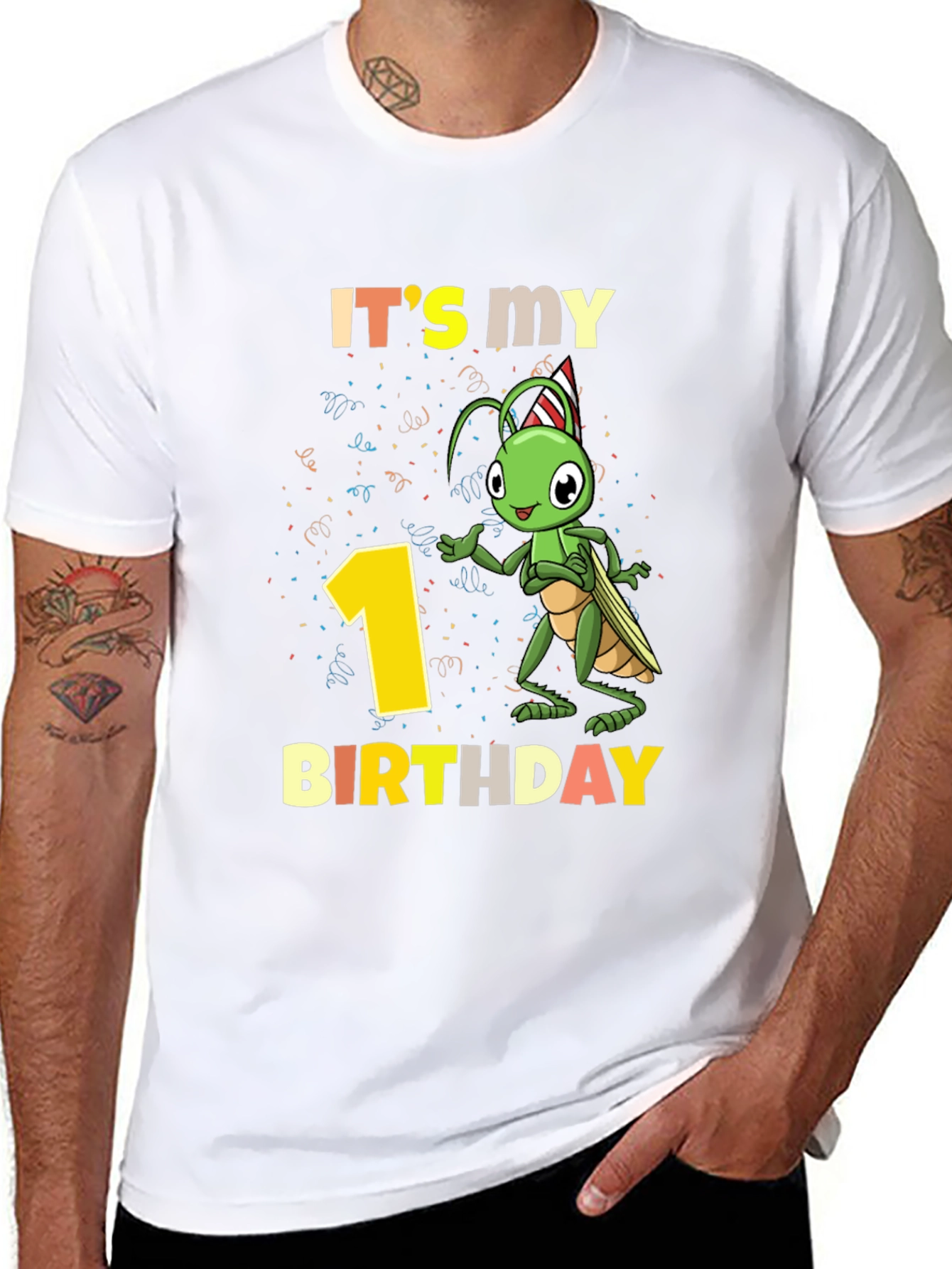 Its My 1st Birthday Insect Graphic Tee