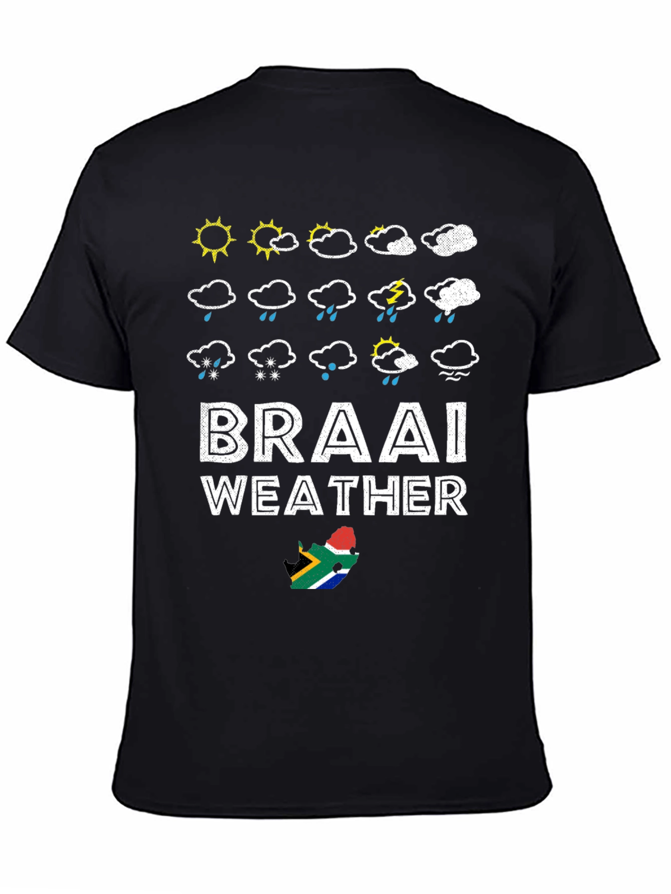 Braai Weather Graphic T-Shirt South Africa