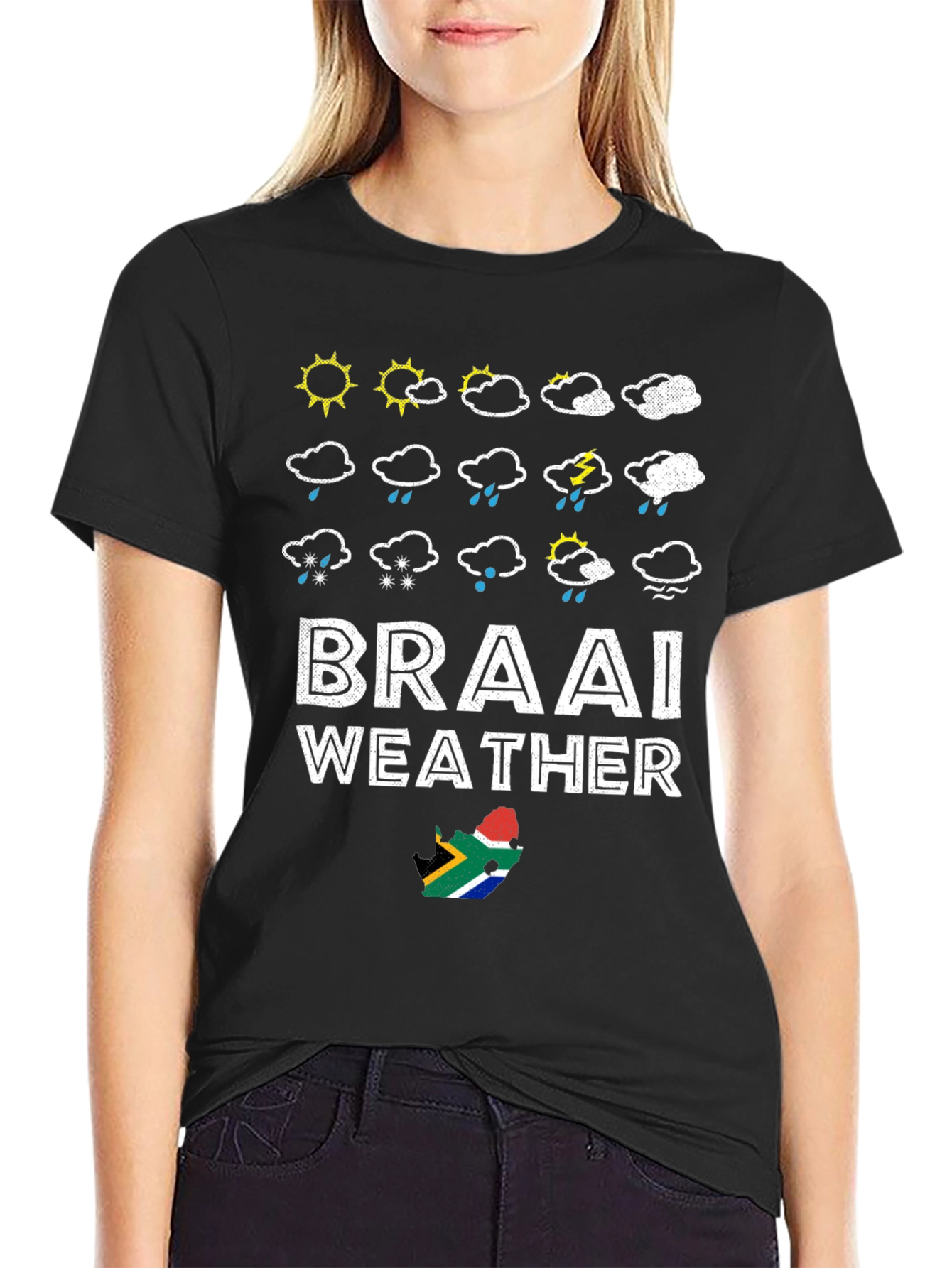Braai Weather Graphic T-Shirt South Africa