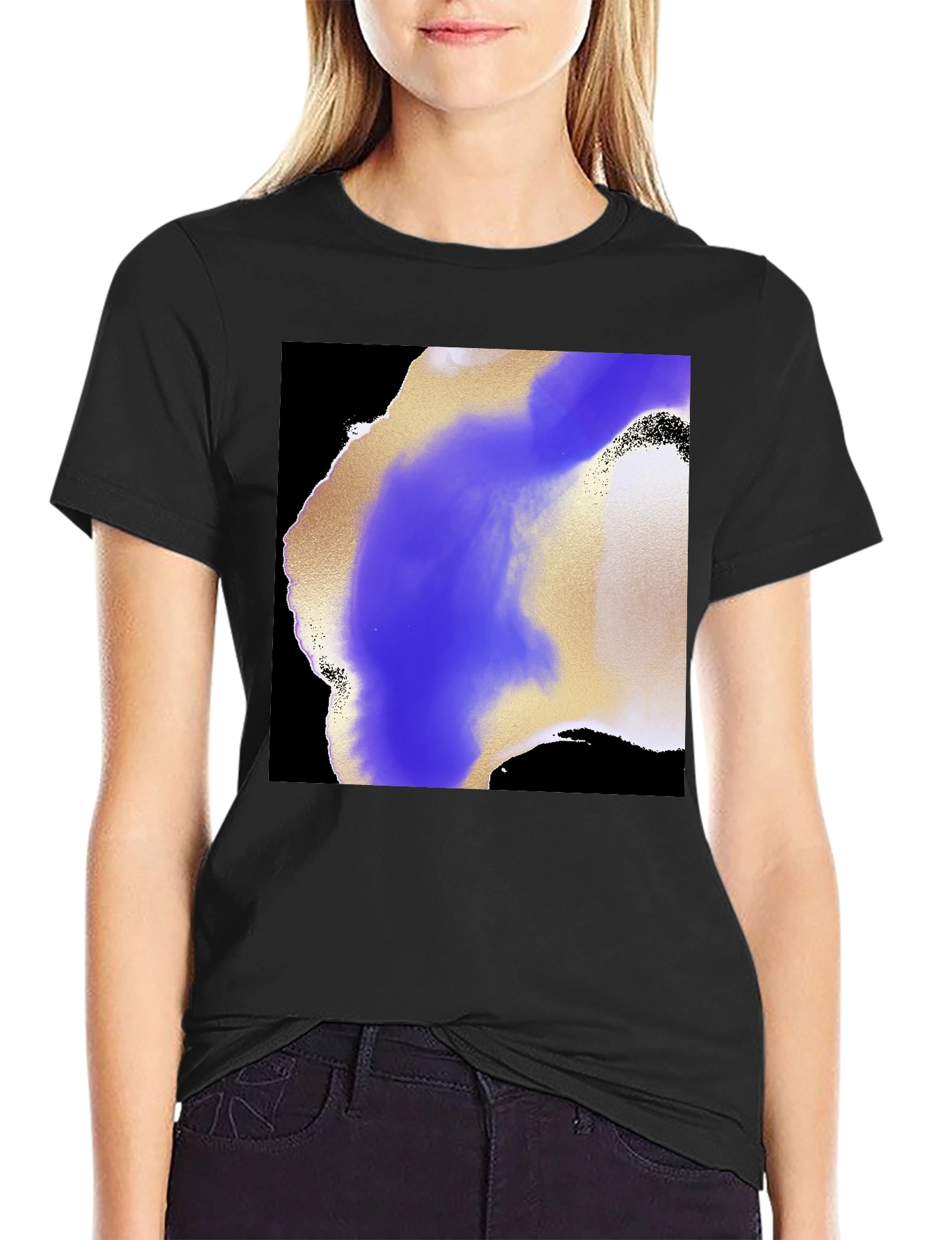 Abstract Art Graphic T-Shirt - Modern Style Tee