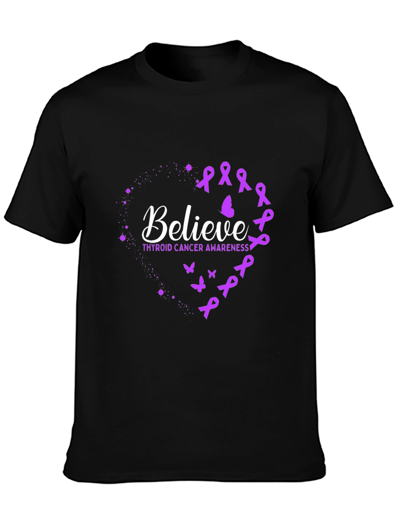 Believe Thyroid Cancer Awareness T-Shirt