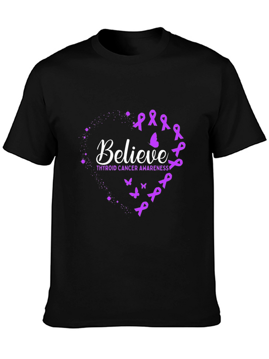 Believe Thyroid Cancer Awareness T-Shirt