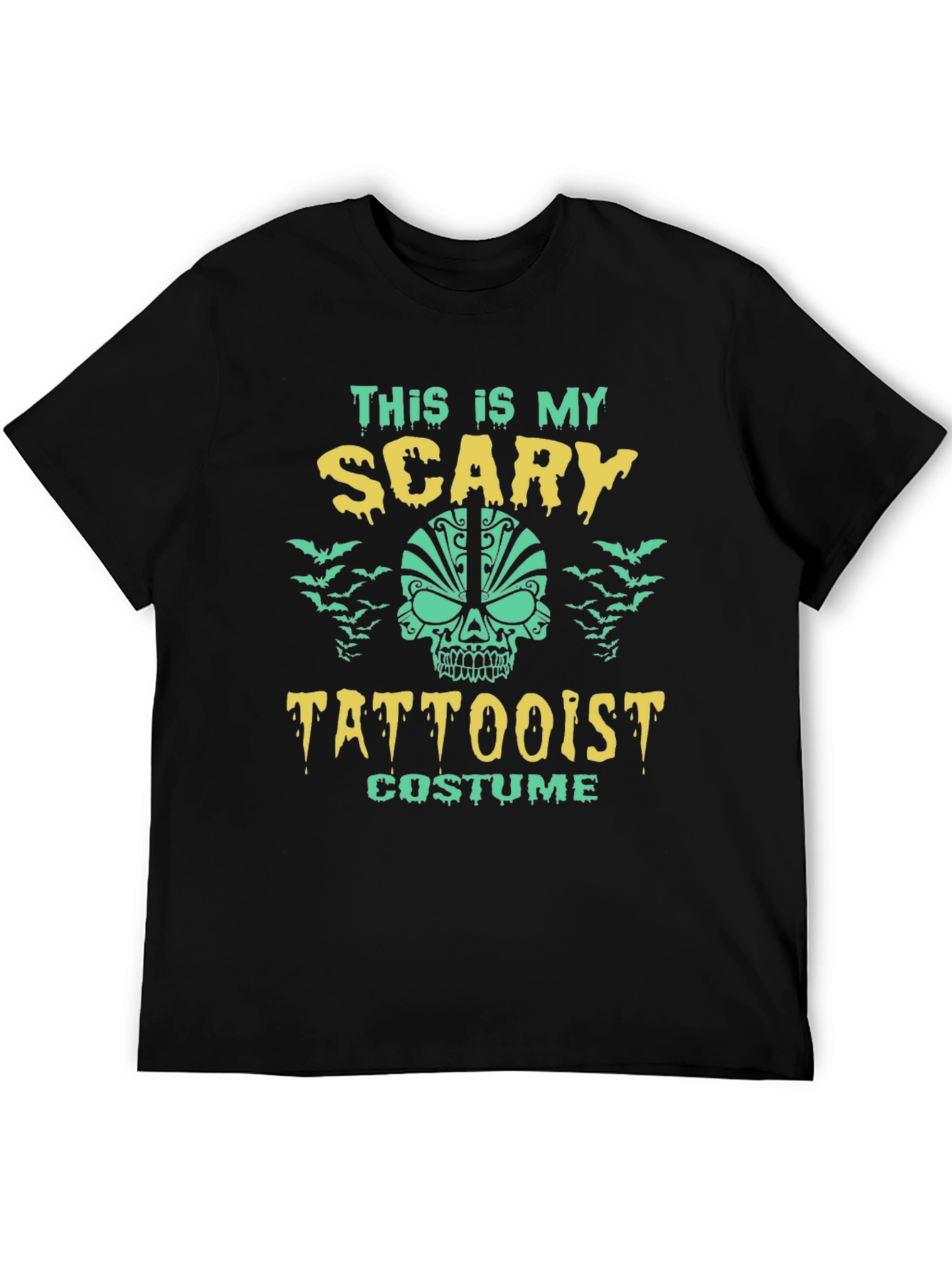 Scary Tattooist Costume Halloween T-Shirt