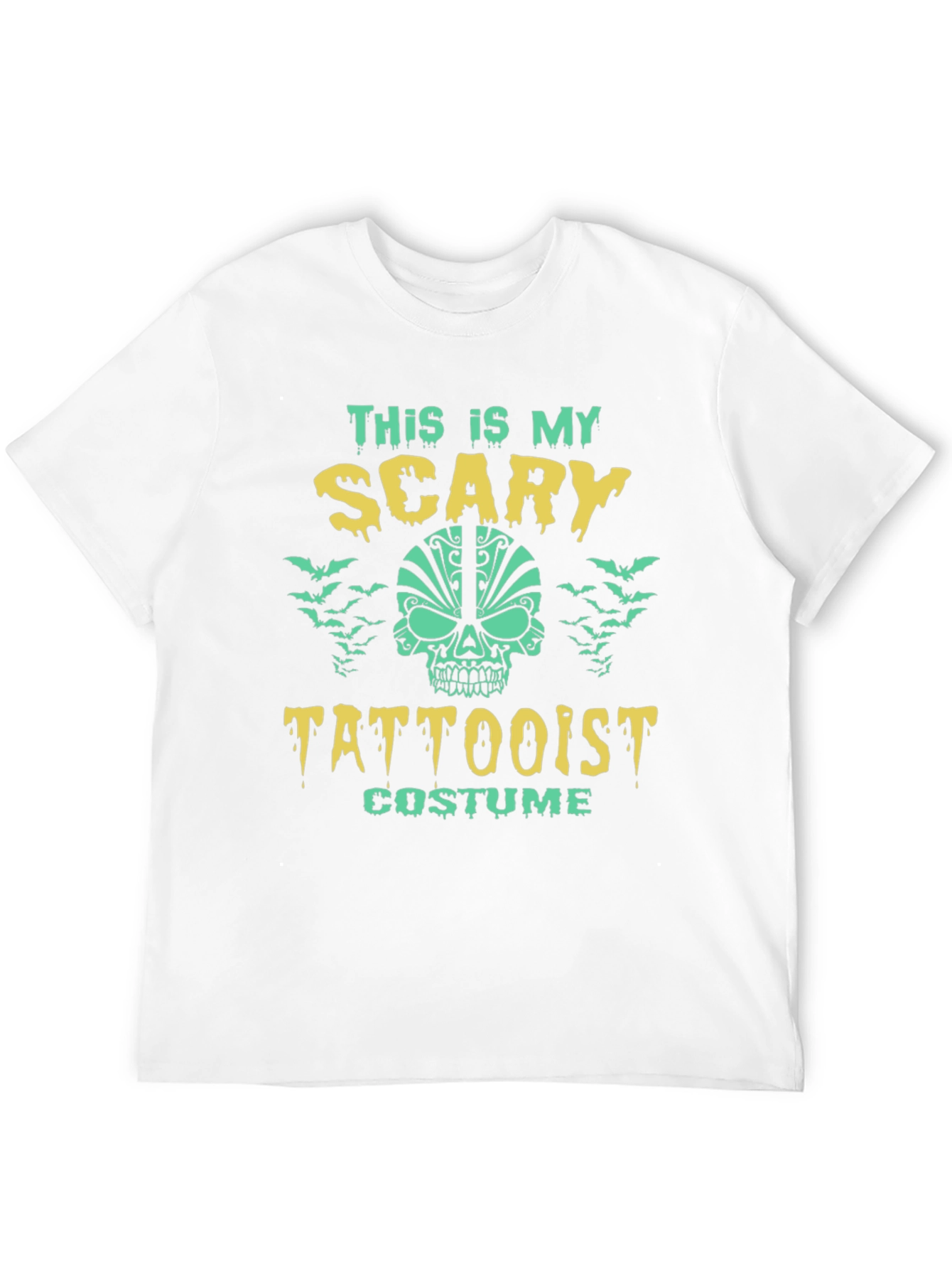 Scary Tattooist Costume Halloween T-Shirt