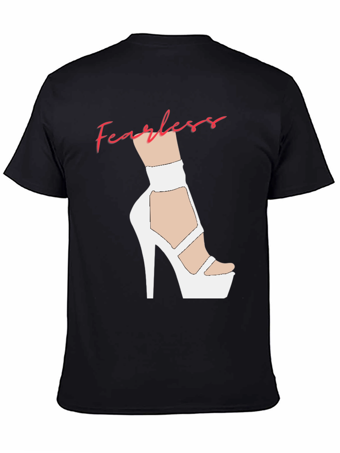 Fearless High Heel Graphic T-Shirt