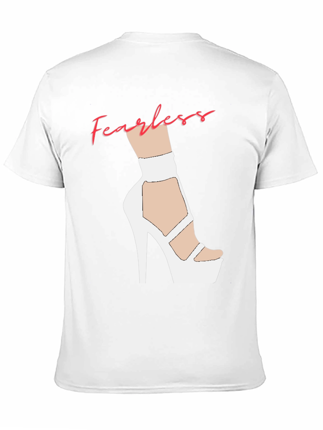 Fearless High Heel Graphic T-Shirt