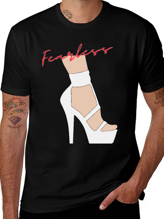 Fearless High Heel Graphic T-Shirt