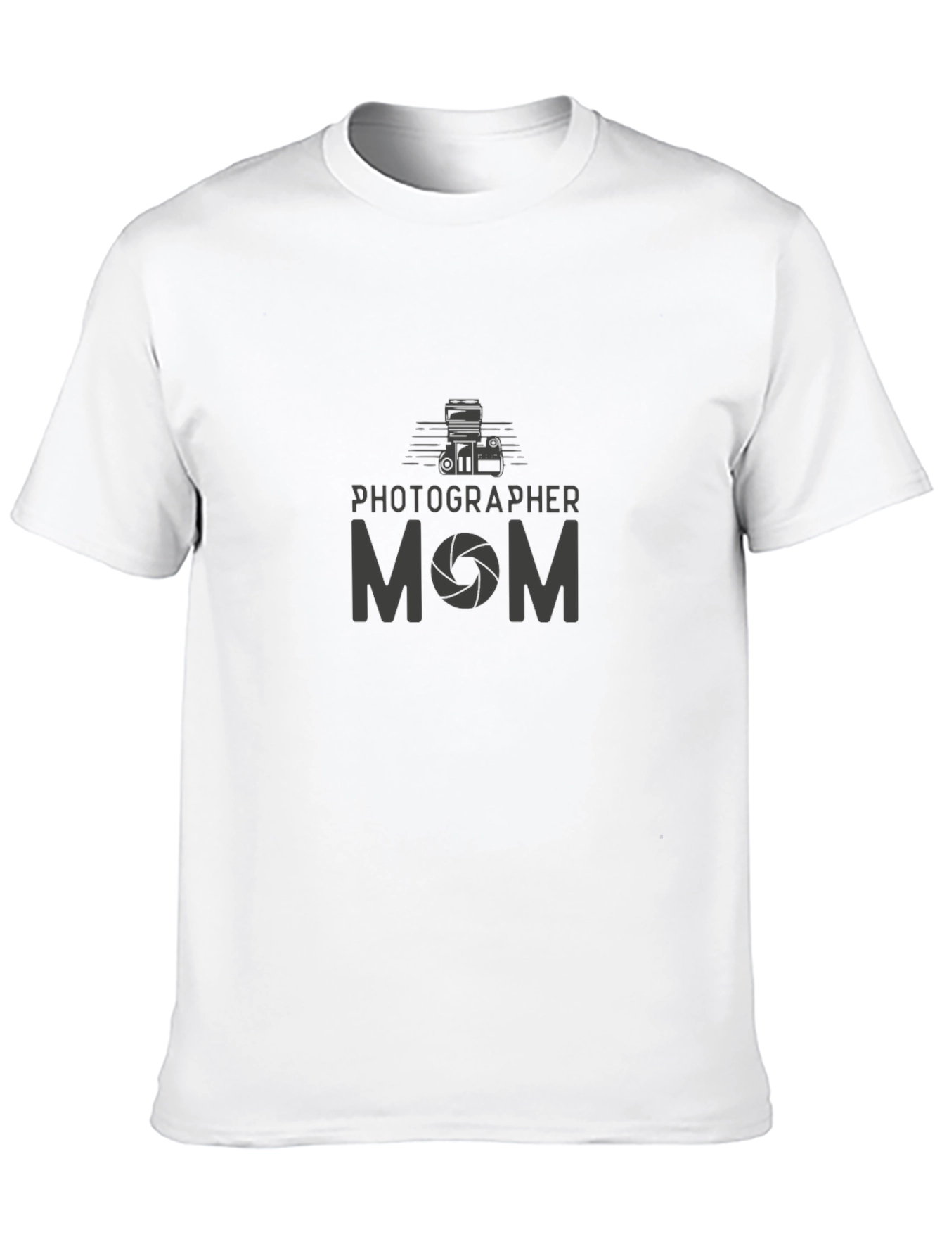 Photographer Mom Graphic Tee - Black Unisex T-Shirt