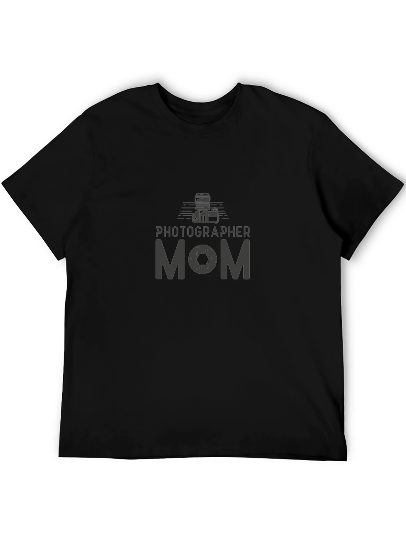 Photographer Mom Graphic Tee - Black Unisex T-Shirt