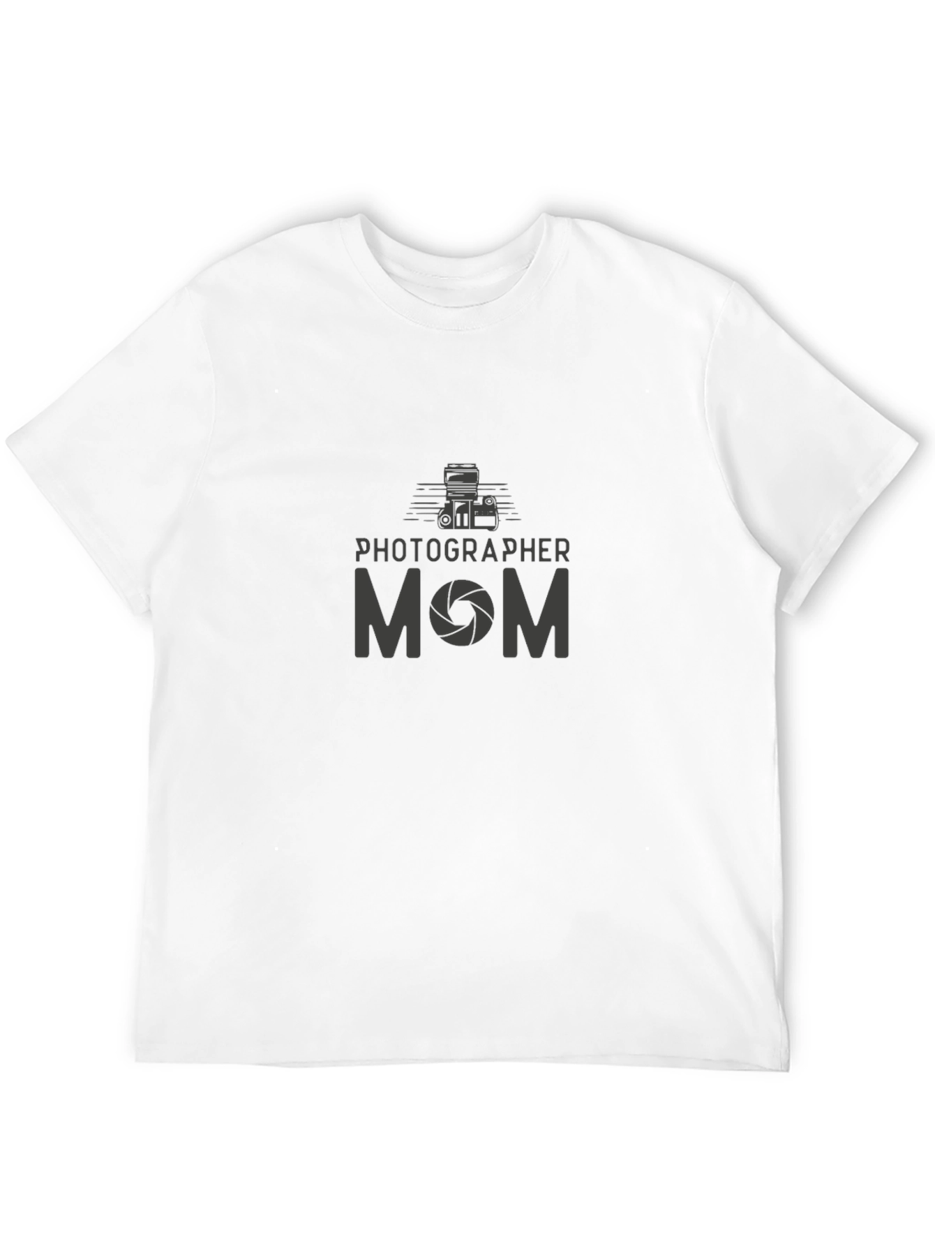 Photographer Mom Graphic Tee - Black Unisex T-Shirt
