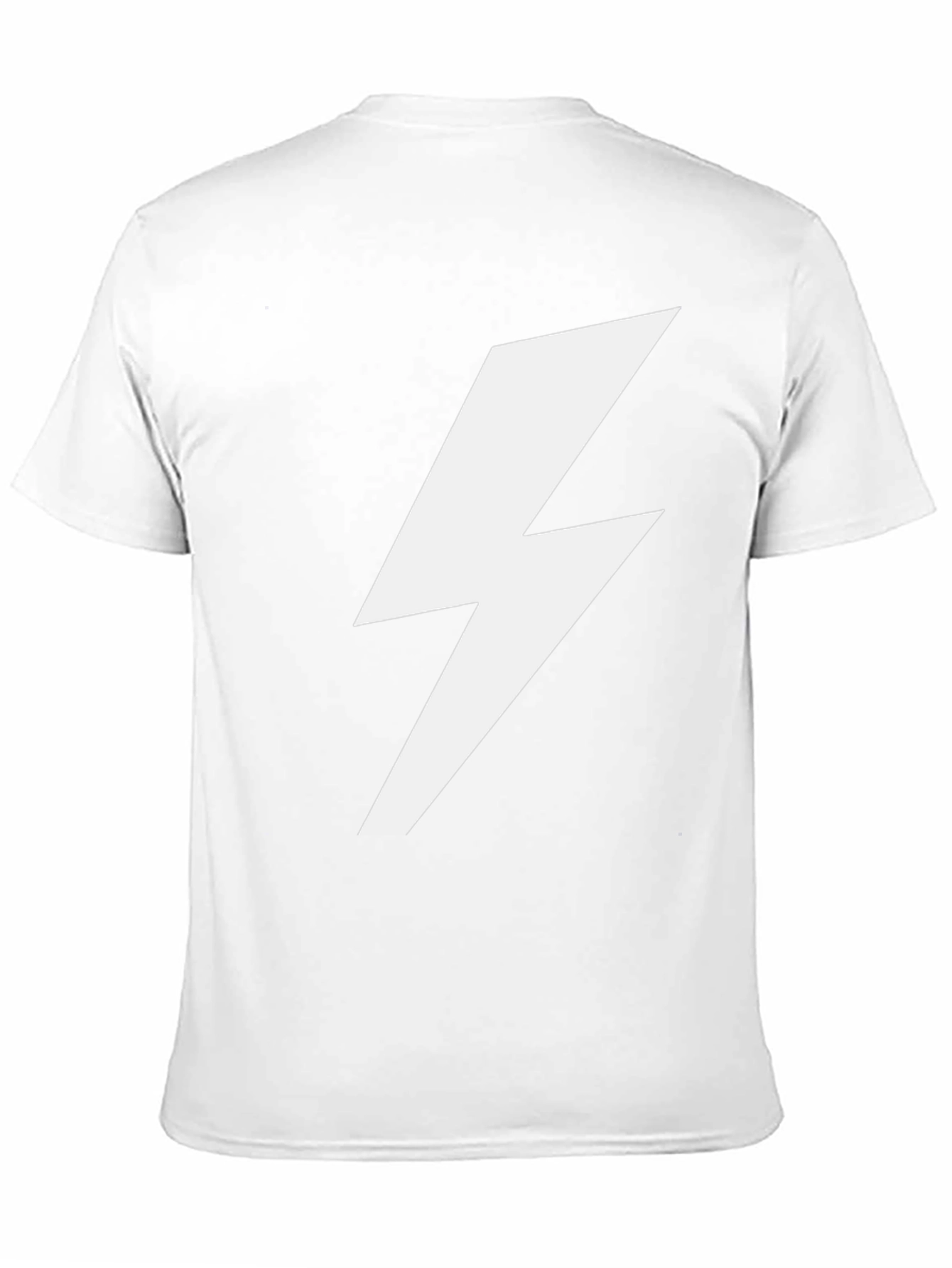 Lightning Bolt Graphic Tee - Black