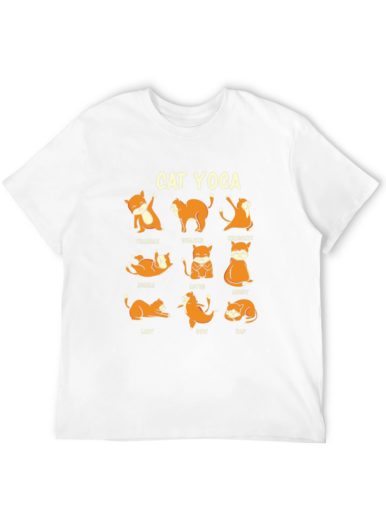 Cat Yoga T-Shirt - Funny Animal Lover Tee