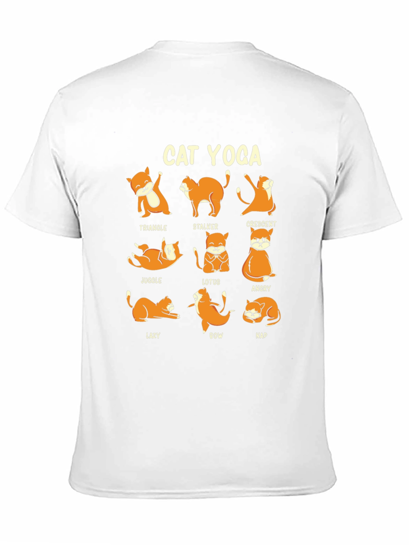 Cat Yoga T-Shirt - Funny Animal Lover Tee