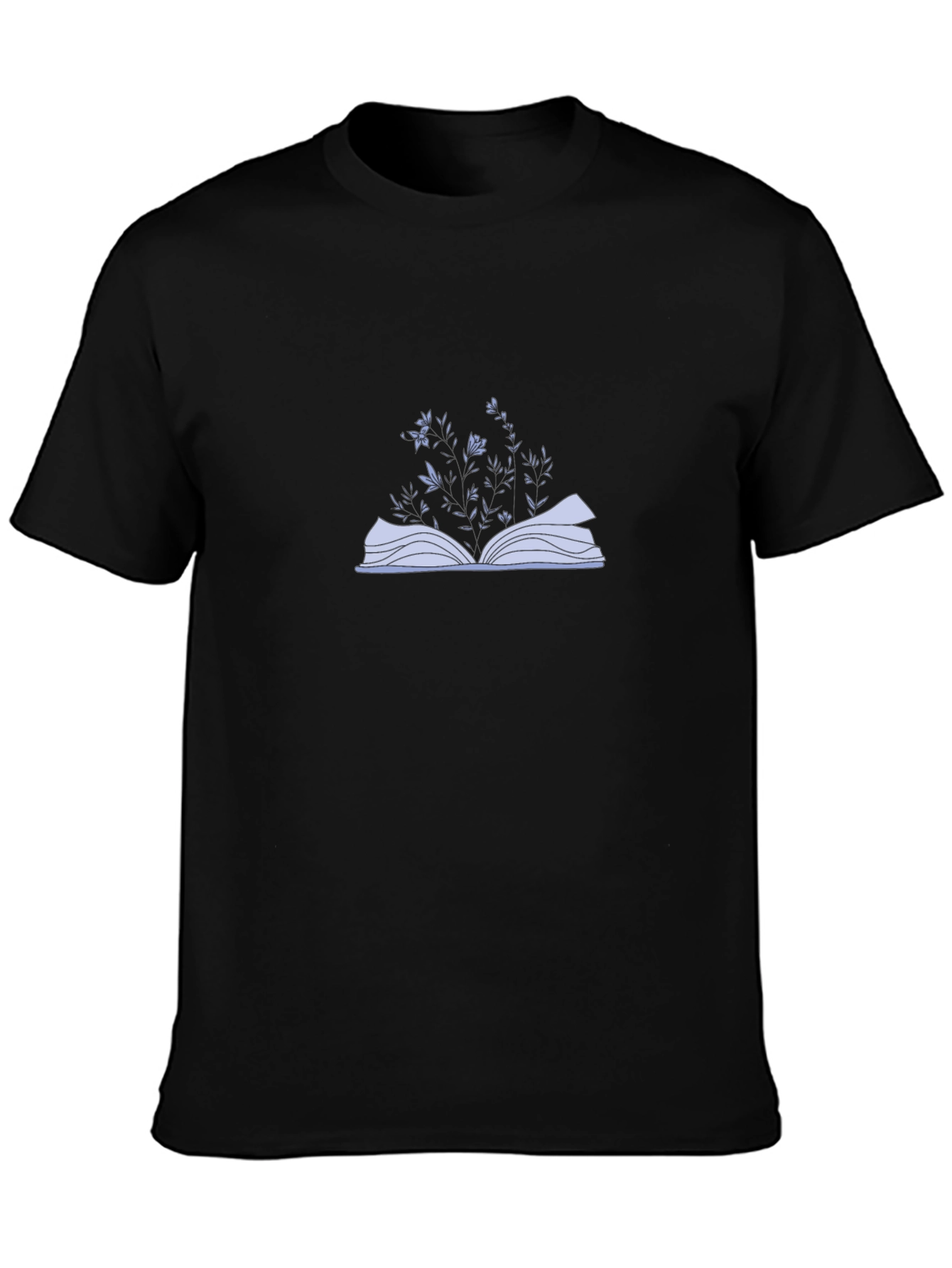 Floral Bookworm Tee - Read in Style