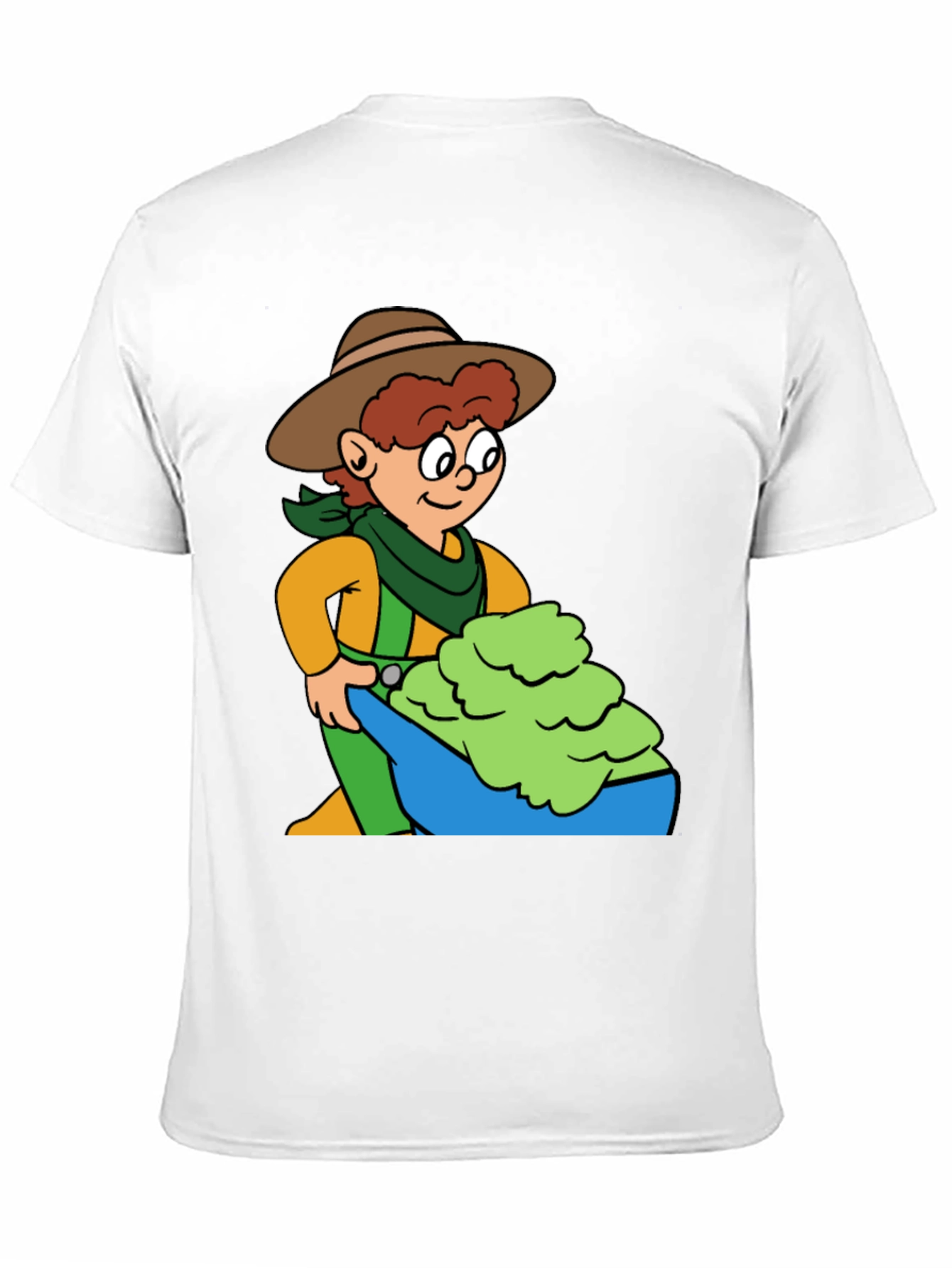 Cartoon Rancher Graphic Tee