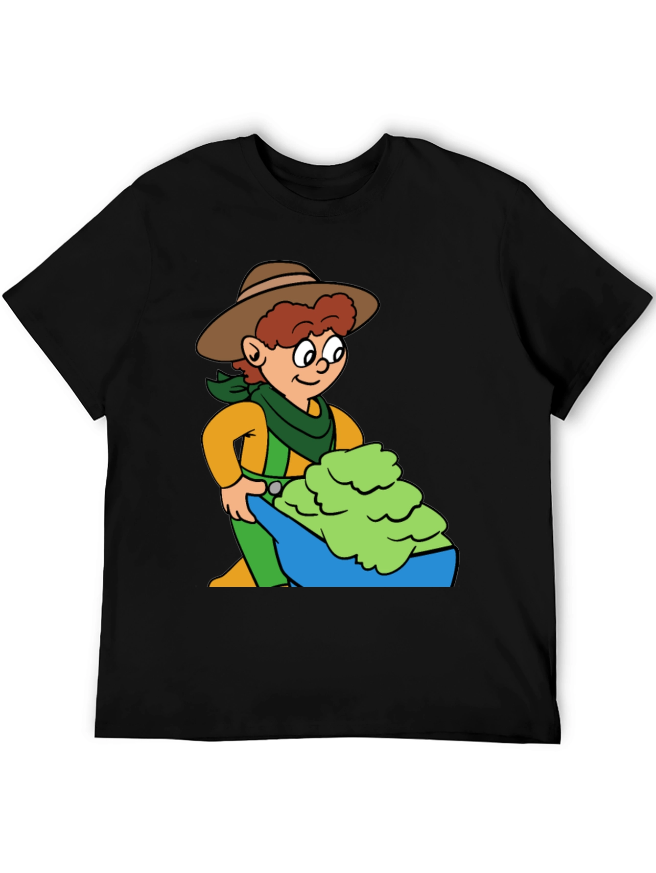 Cartoon Rancher Graphic Tee