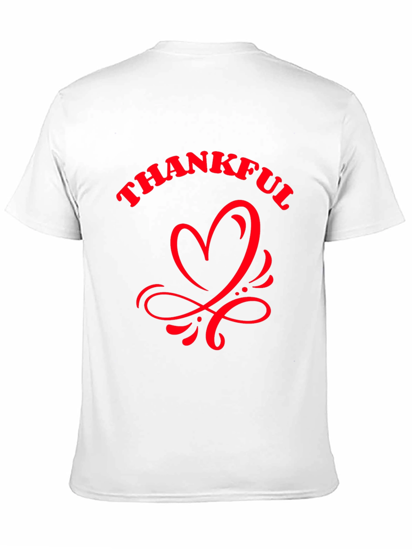 Thankful Heart Graphic Tee - Casual Comfort
