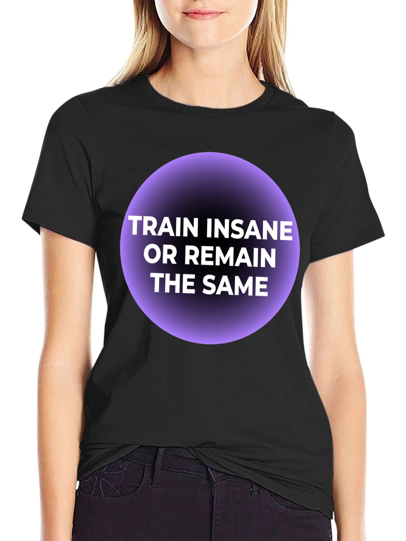 Train Insane T-Shirt - Motivational Fitness Tee