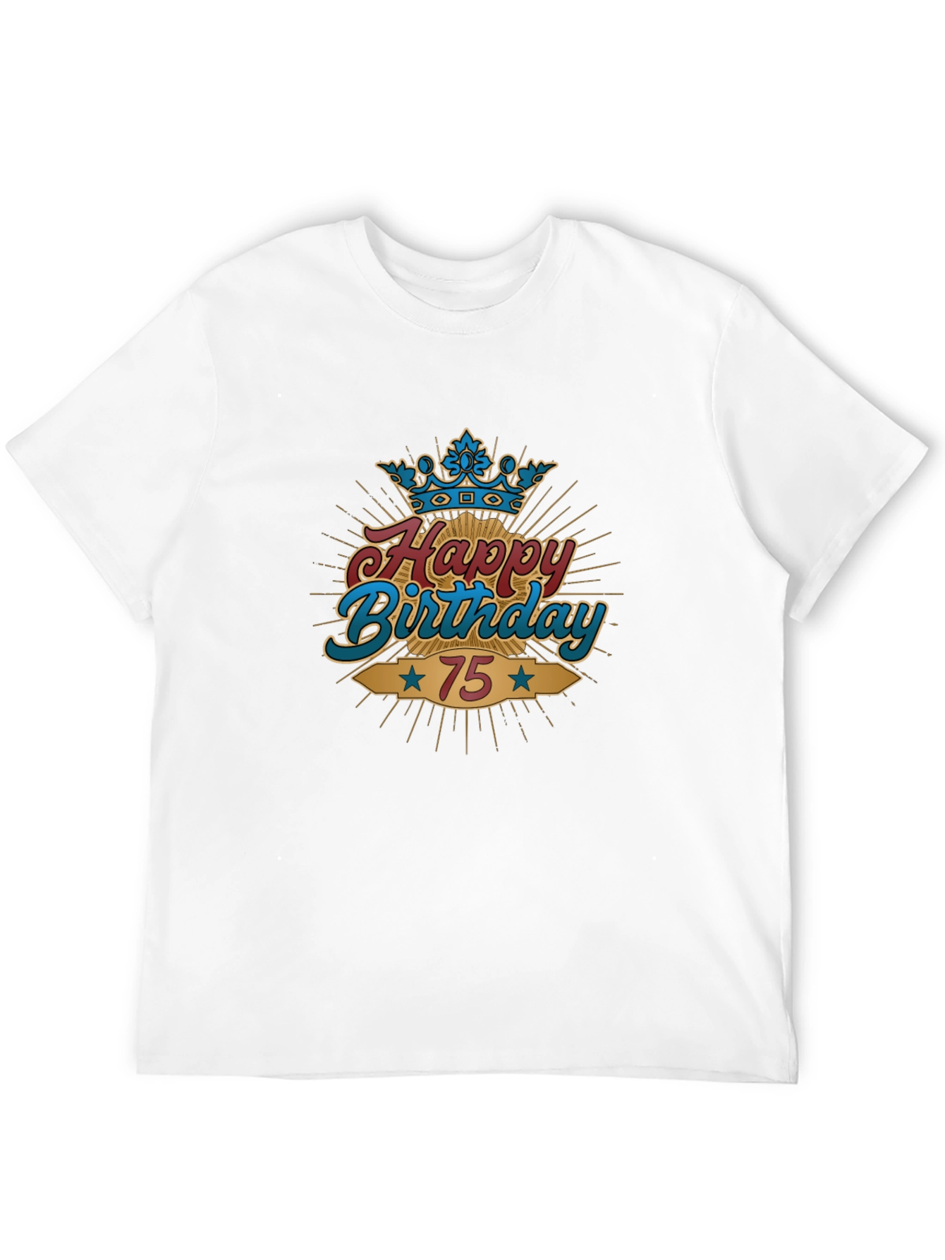 Happy 75th Birthday T-Shirt