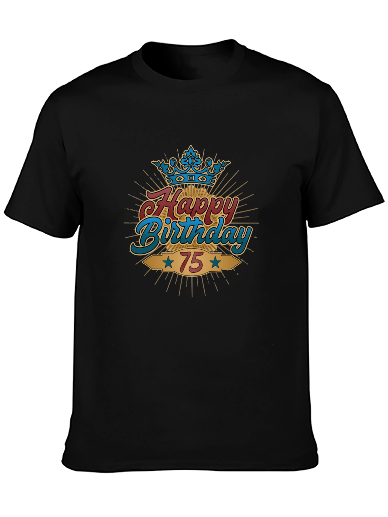 Happy 75th Birthday T-Shirt