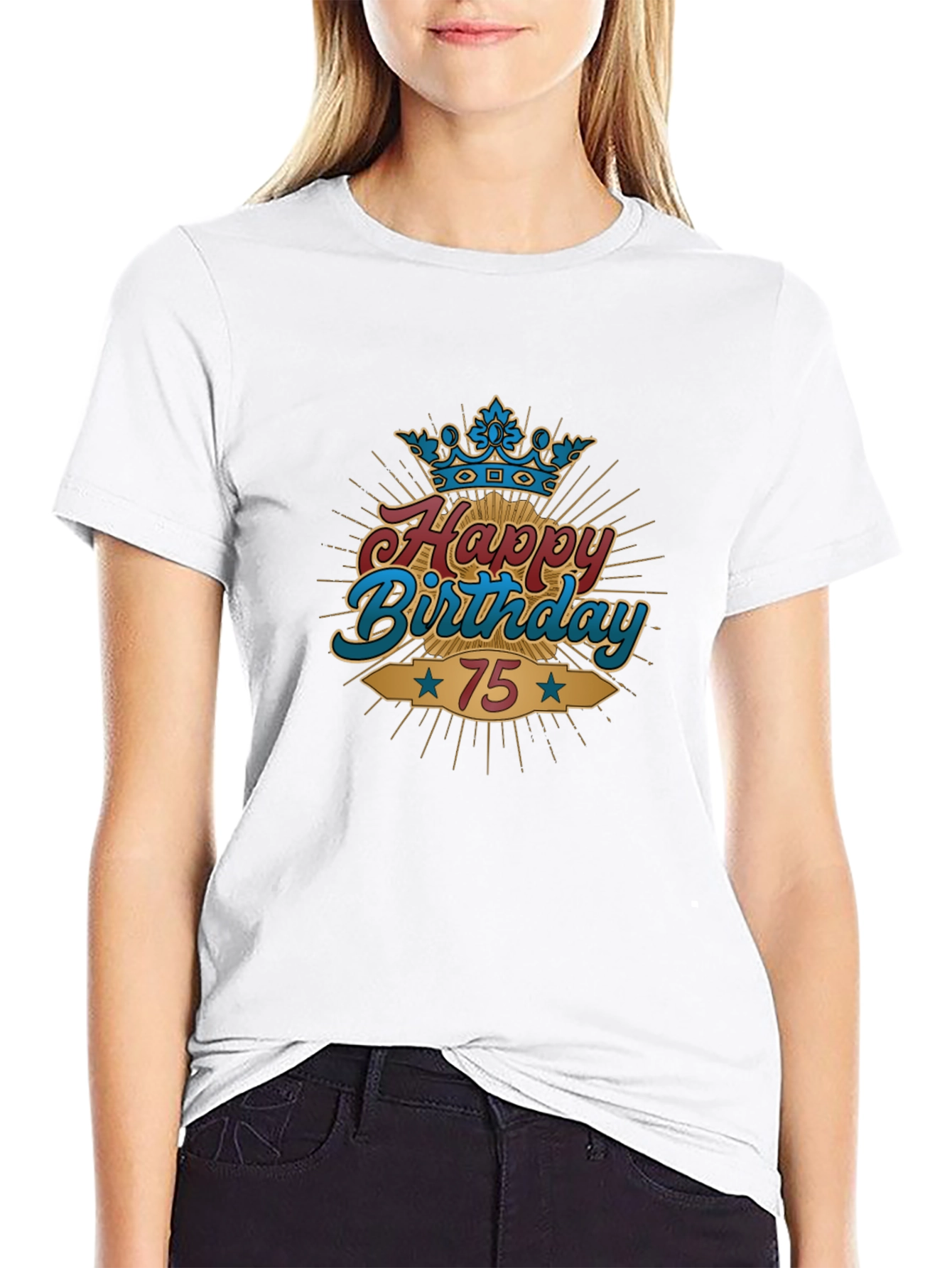 Happy 75th Birthday T-Shirt