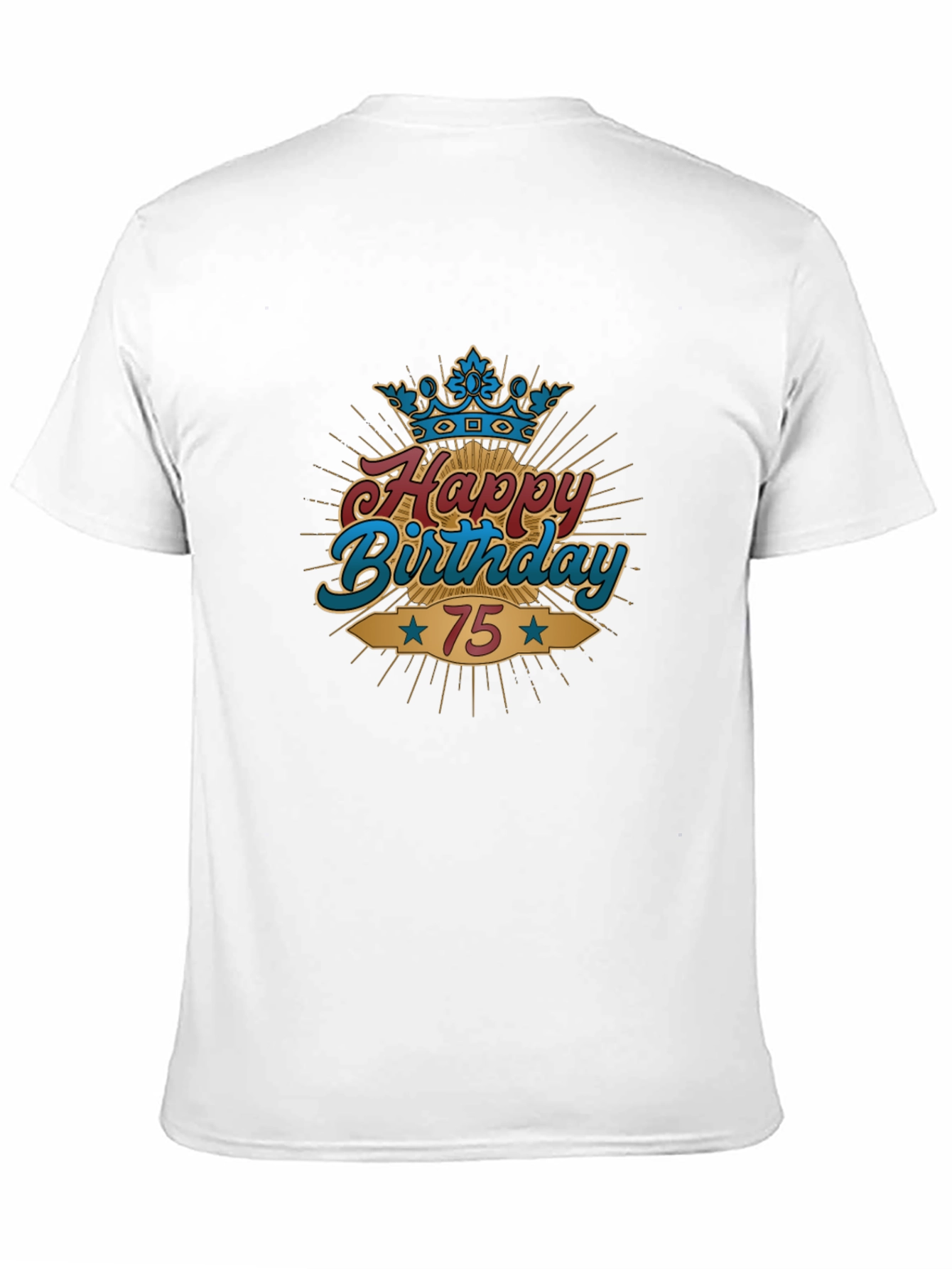 Happy 75th Birthday T-Shirt