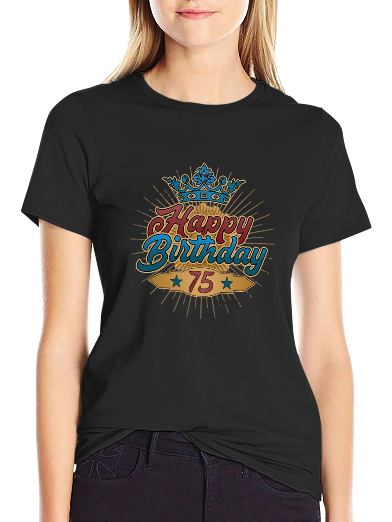 Happy 75th Birthday T-Shirt