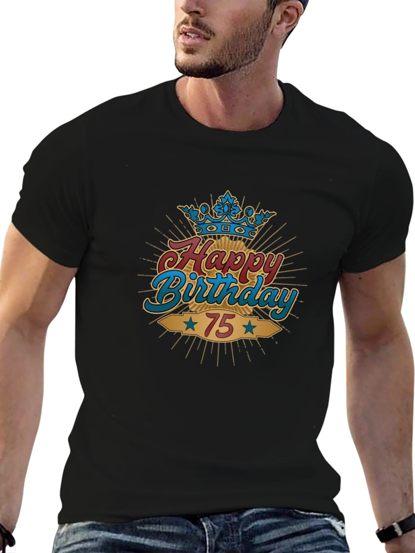 Happy 75th Birthday T-Shirt