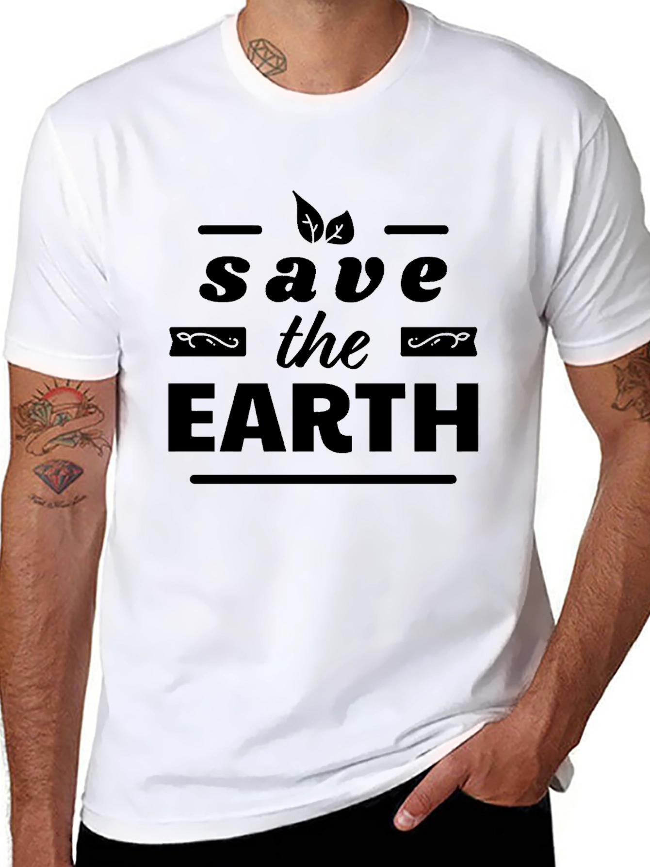 Save the Earth Graphic T-Shirt