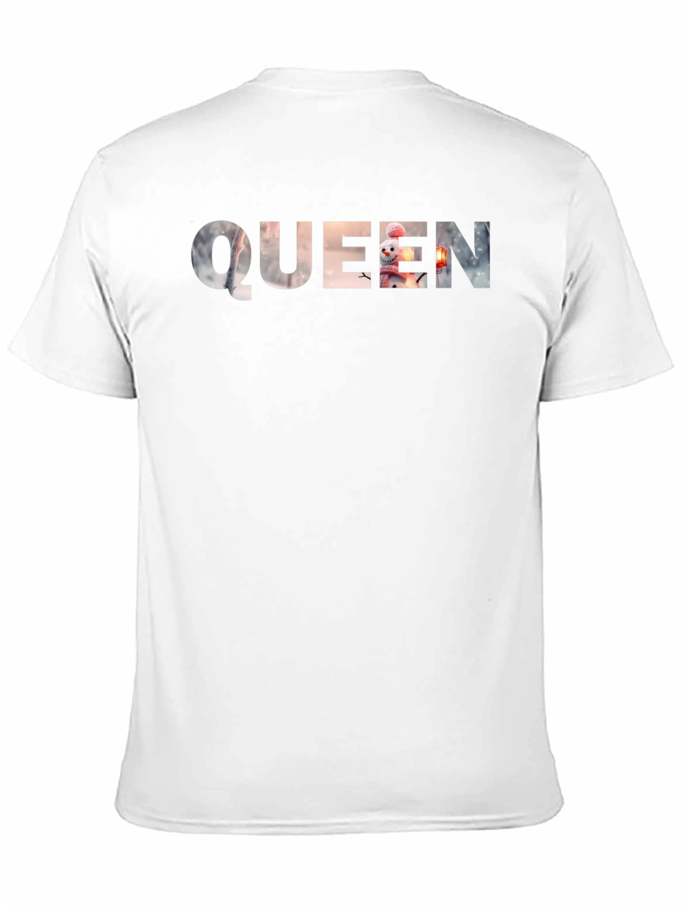 Queen Winter Wonderland T-Shirt - Black