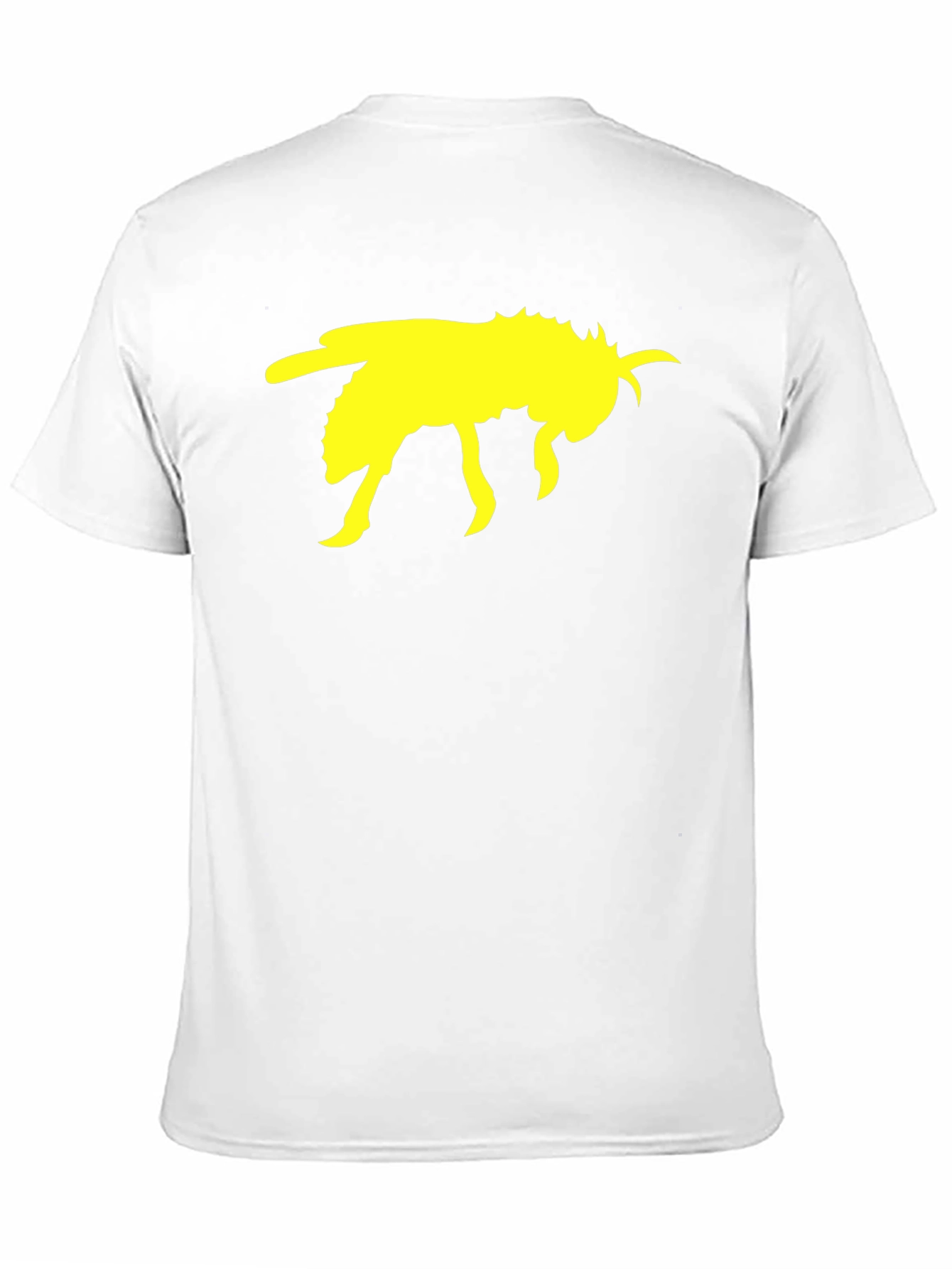 Black T-Shirt with Yellow Bee Graphic