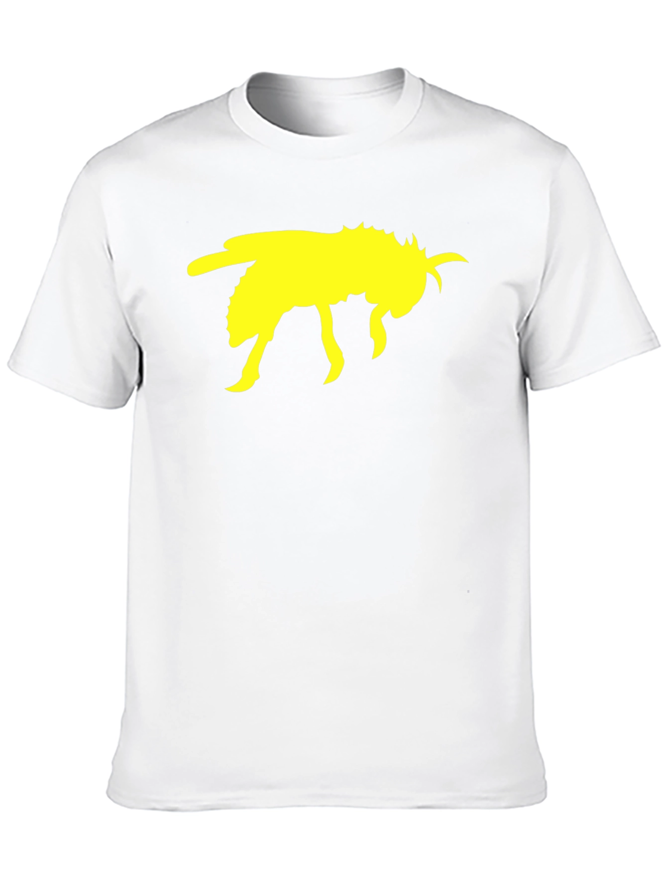 Black T-Shirt with Yellow Bee Graphic