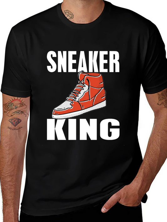Sneaker King Graphic Tee - Bold Style Ultimate Comfort