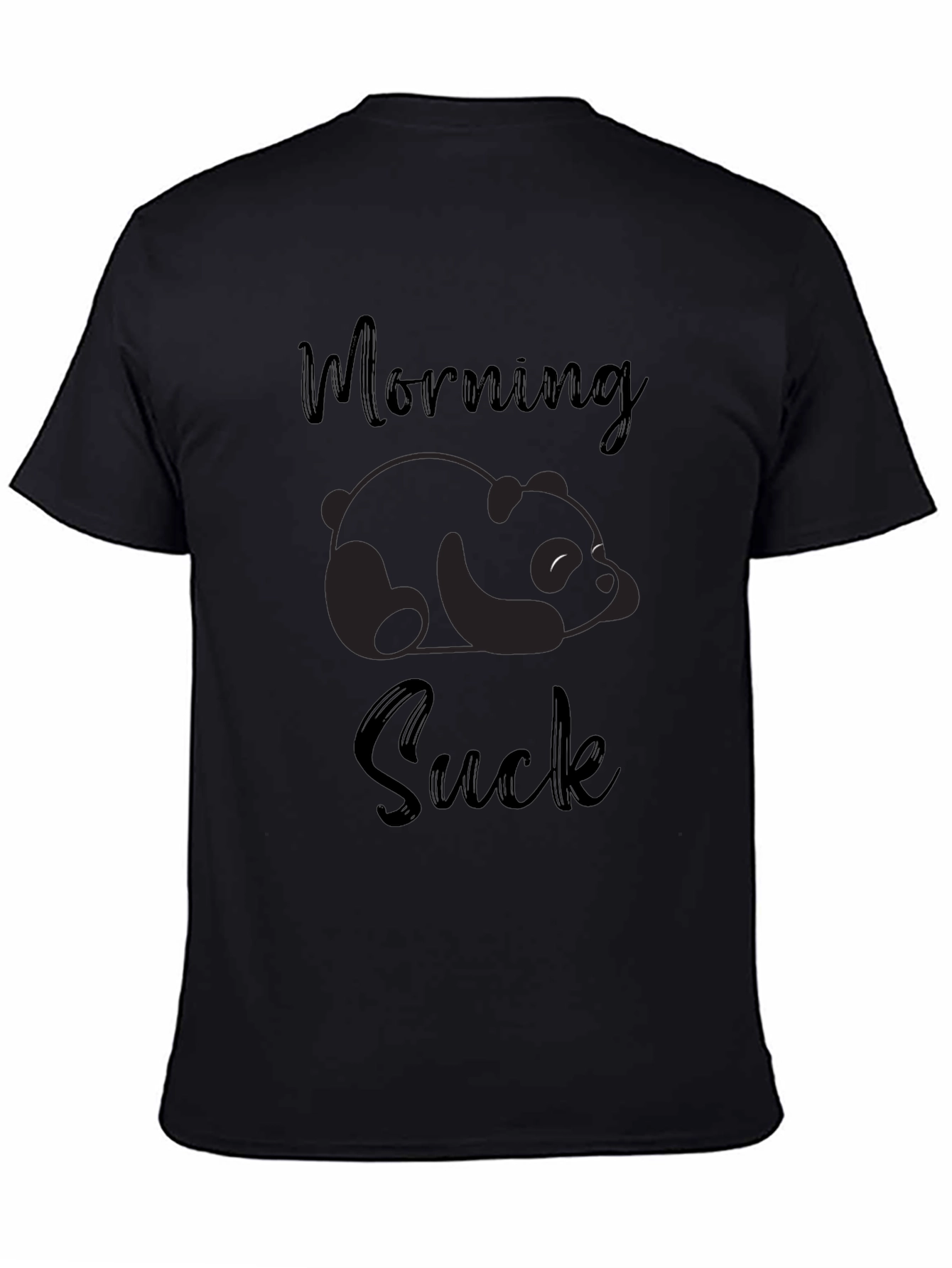 Morning Suck Panda Graphic Tee
