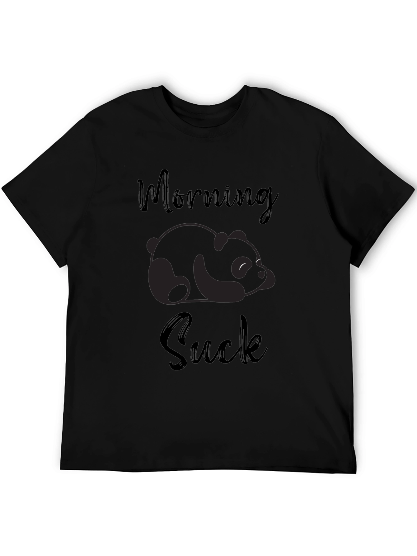 Morning Suck Panda Graphic Tee