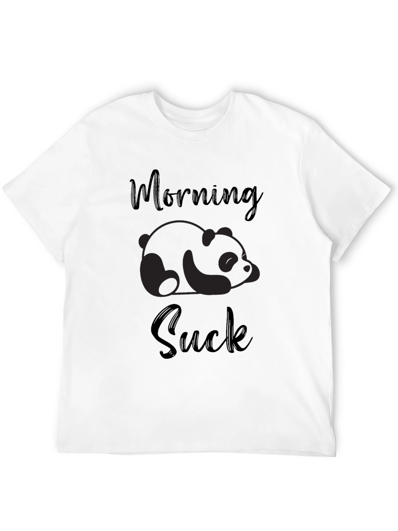 Morning Suck Panda Graphic Tee