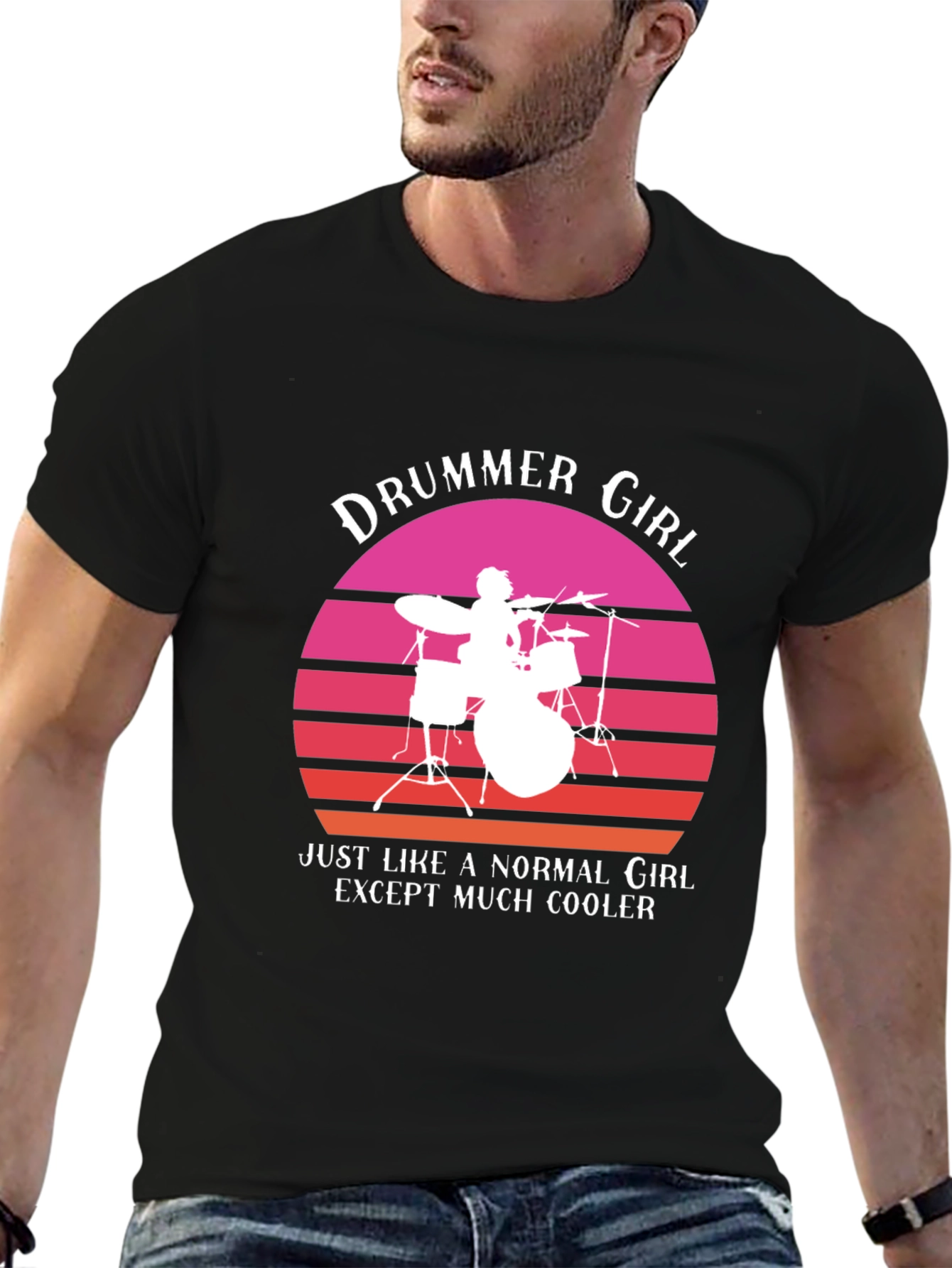 Drummer Girl T-Shirt: Cooler Than Normal!