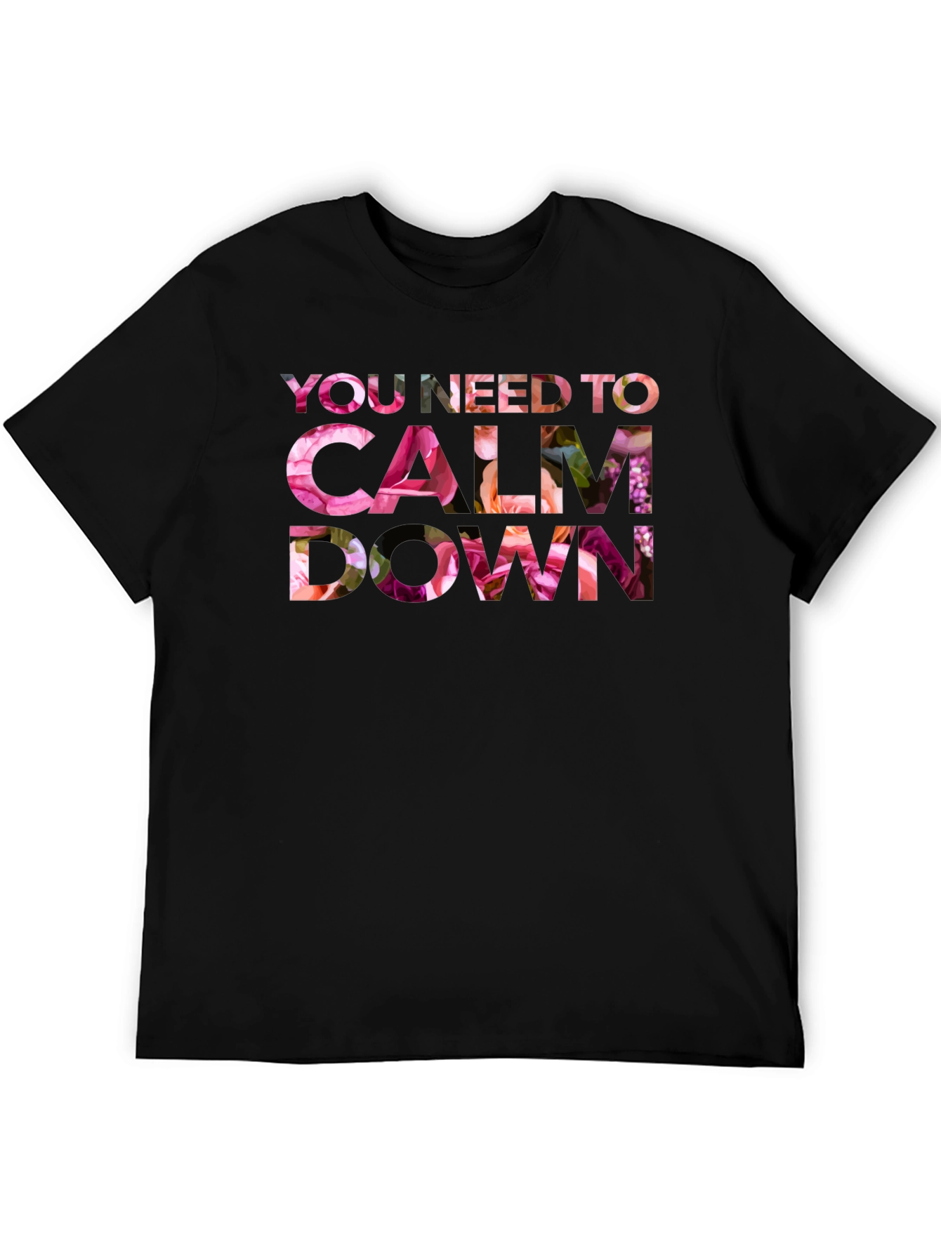 Floral Calm Down T-Shirt