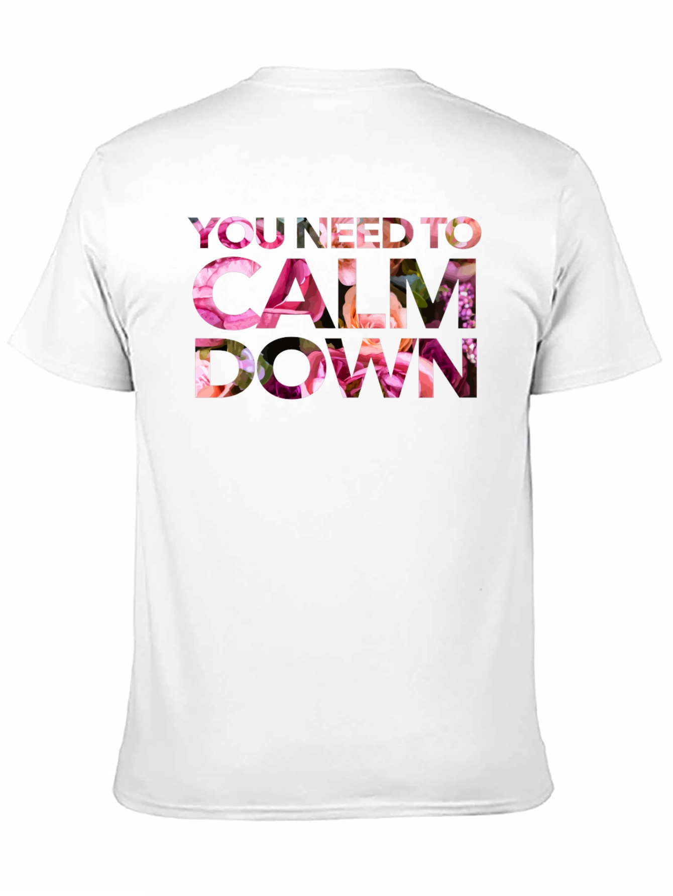 Floral Calm Down T-Shirt