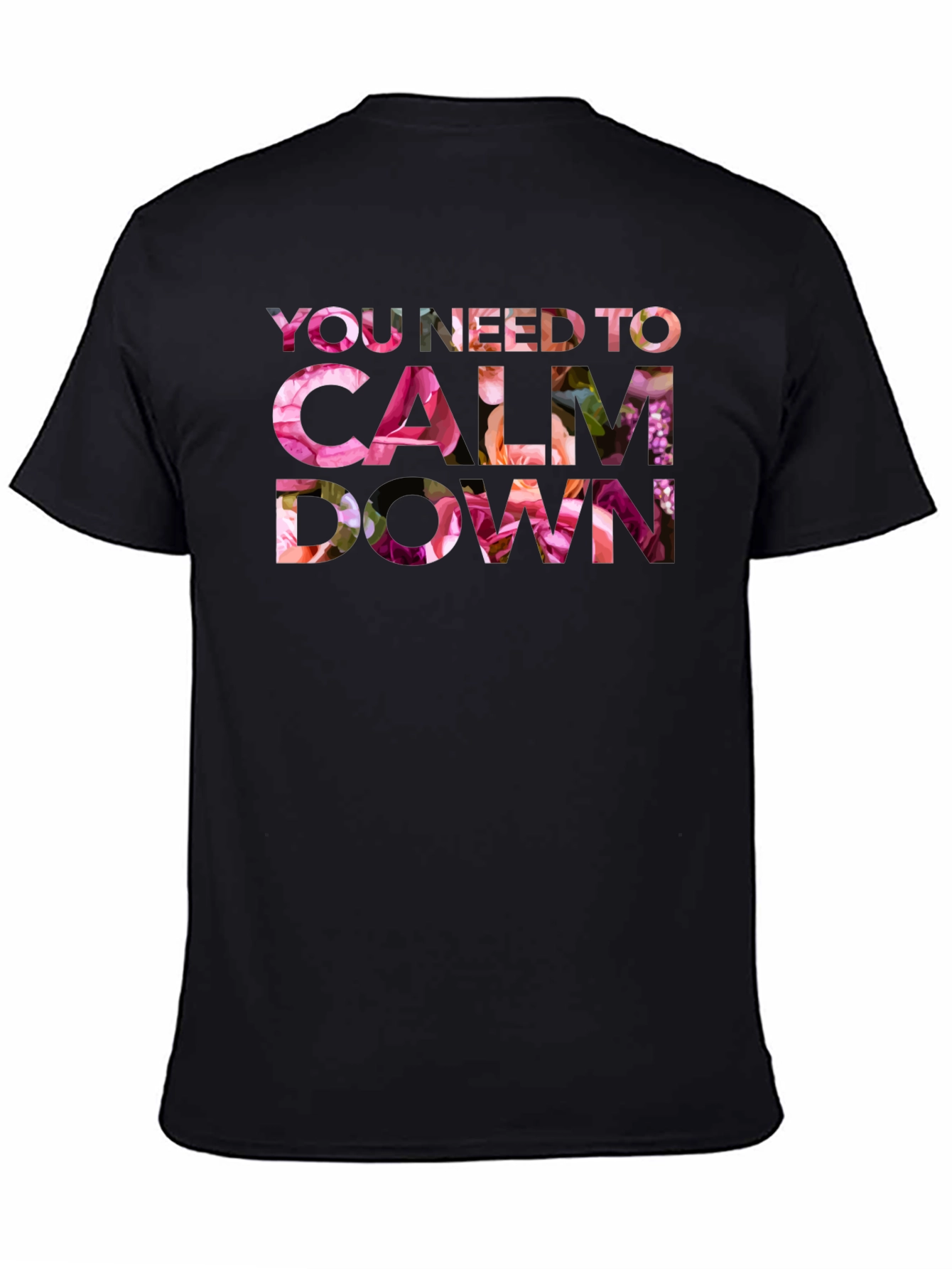 Floral Calm Down T-Shirt