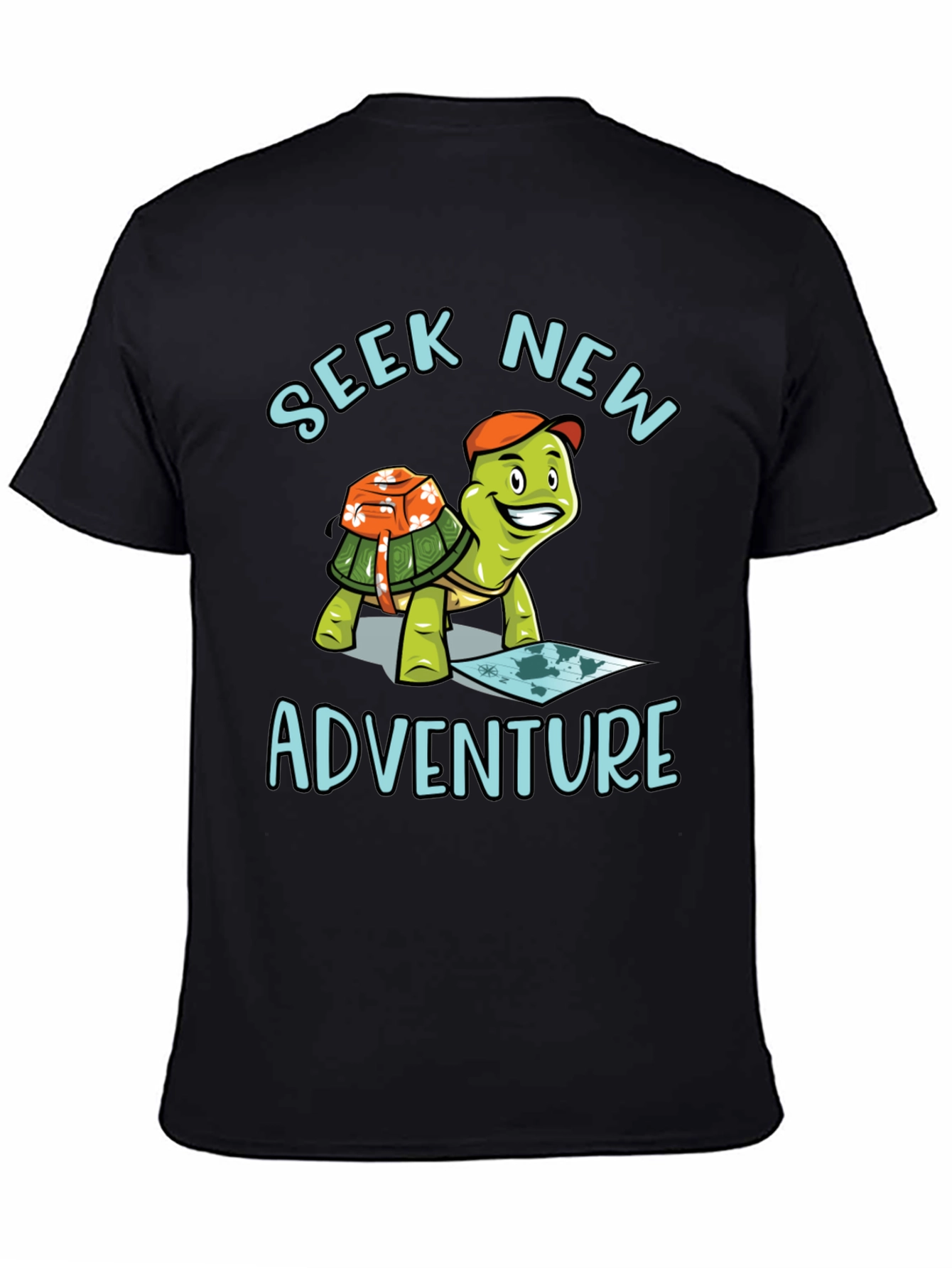 Seek New Adventure Turtle T-Shirt