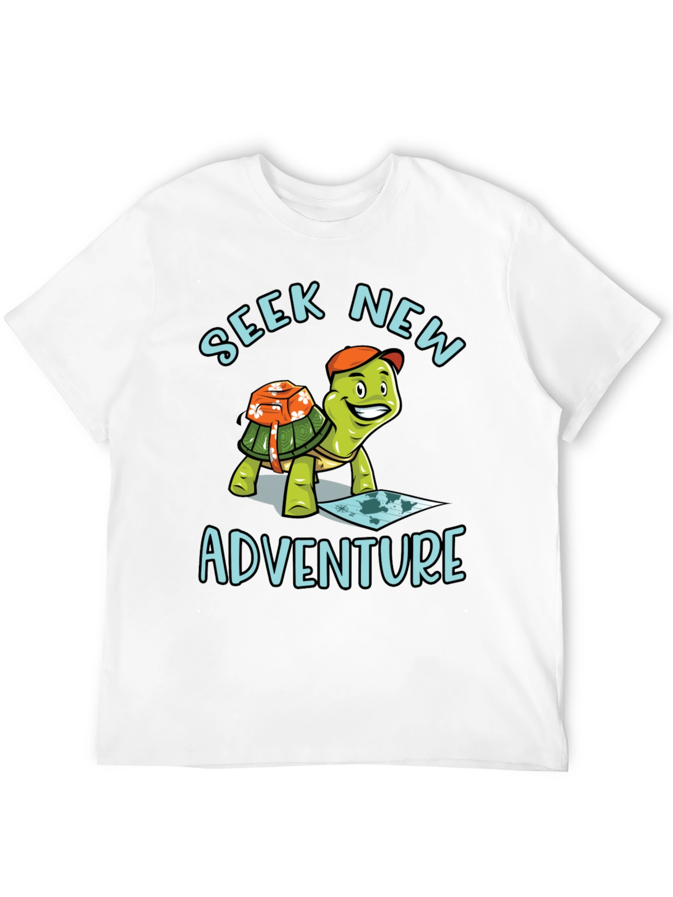 Seek New Adventure Turtle T-Shirt